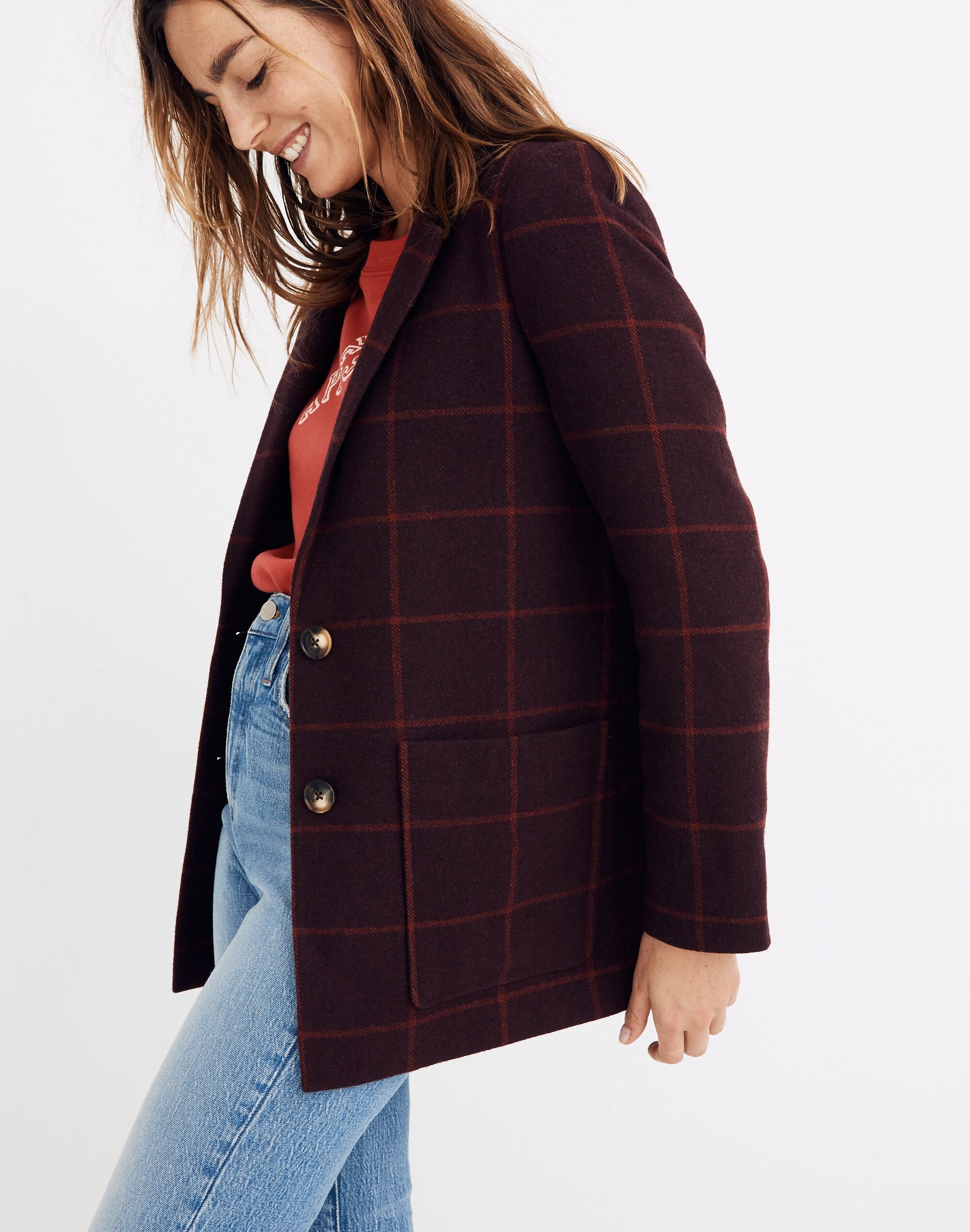 Dorset Blazer in Windowpane