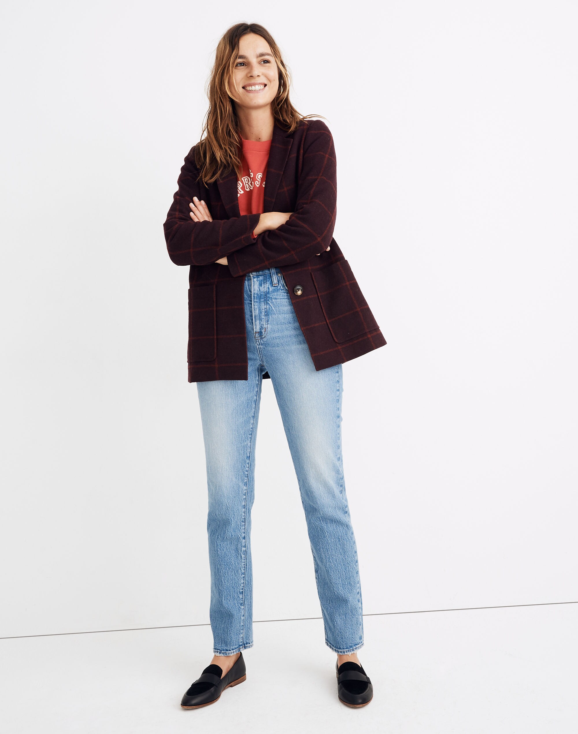 Dorset Blazer in Windowpane