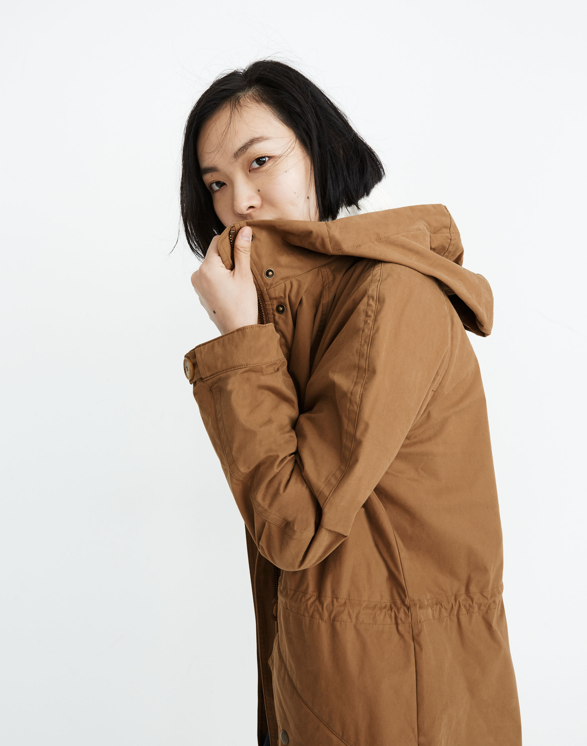 Nylon Vancouver Parka