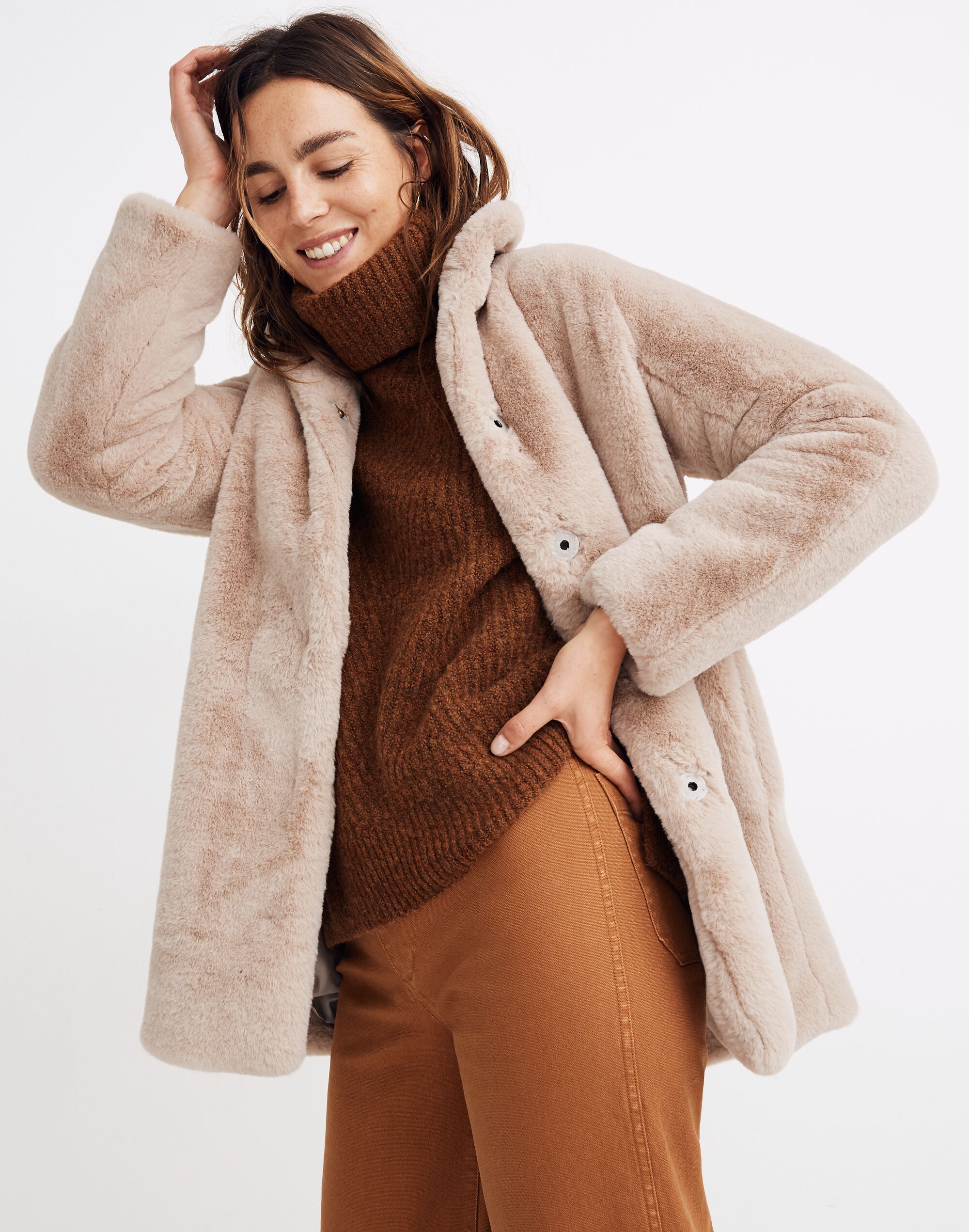 Faux-Fur Coat