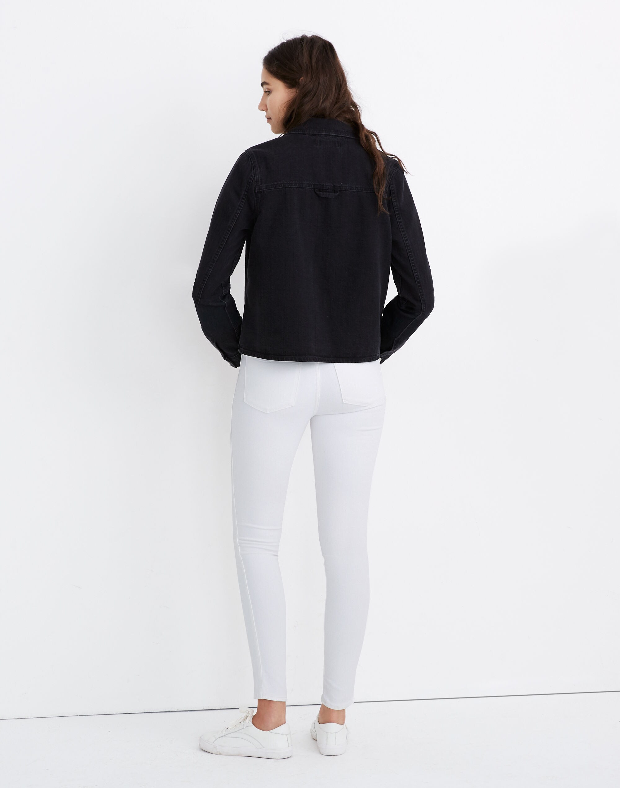 Denim Shirt Jacket in Rossling Wash