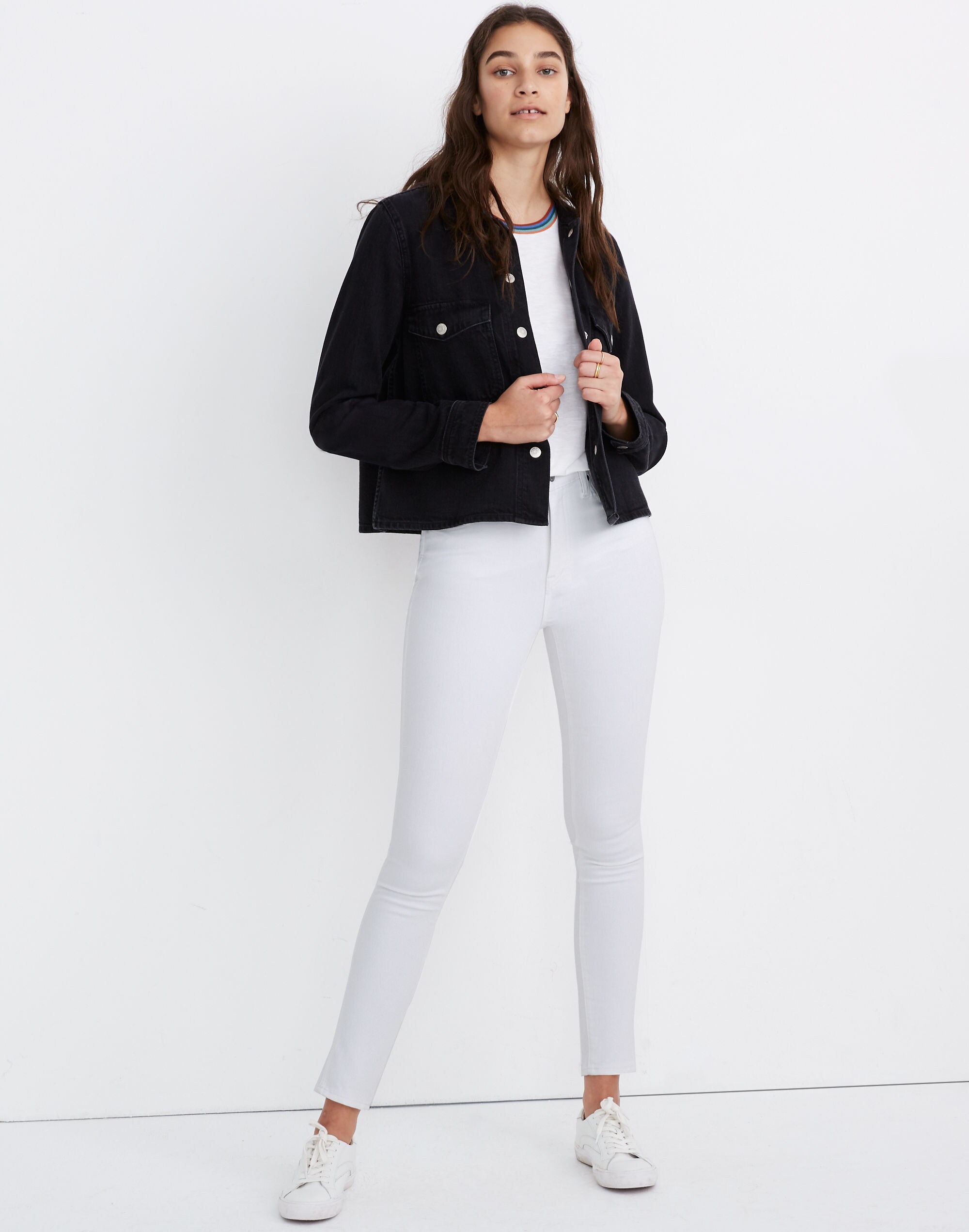 Denim Shirt Jacket in Rossling Wash