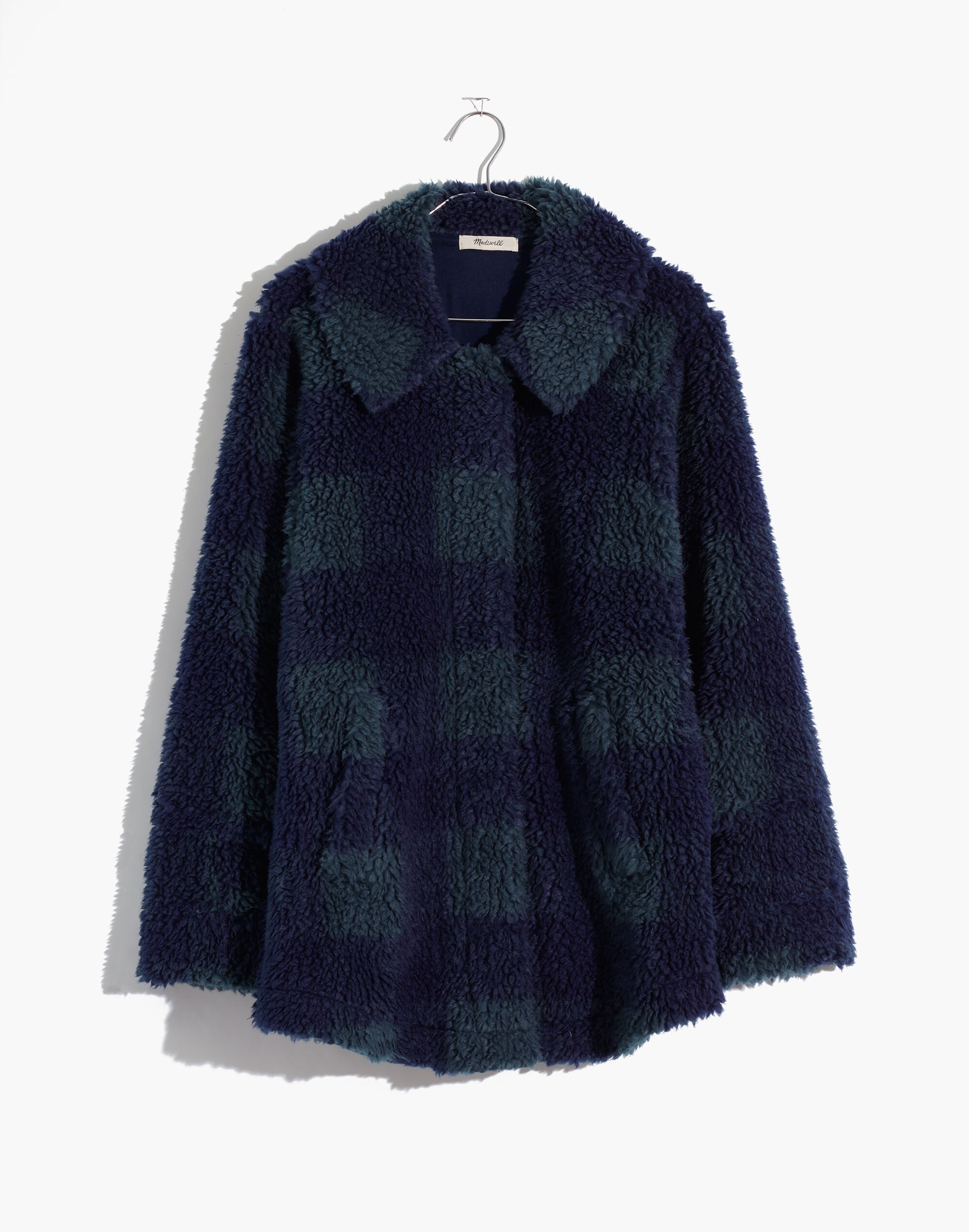 Evergreen Sherpa Jacket in Buffalo Check