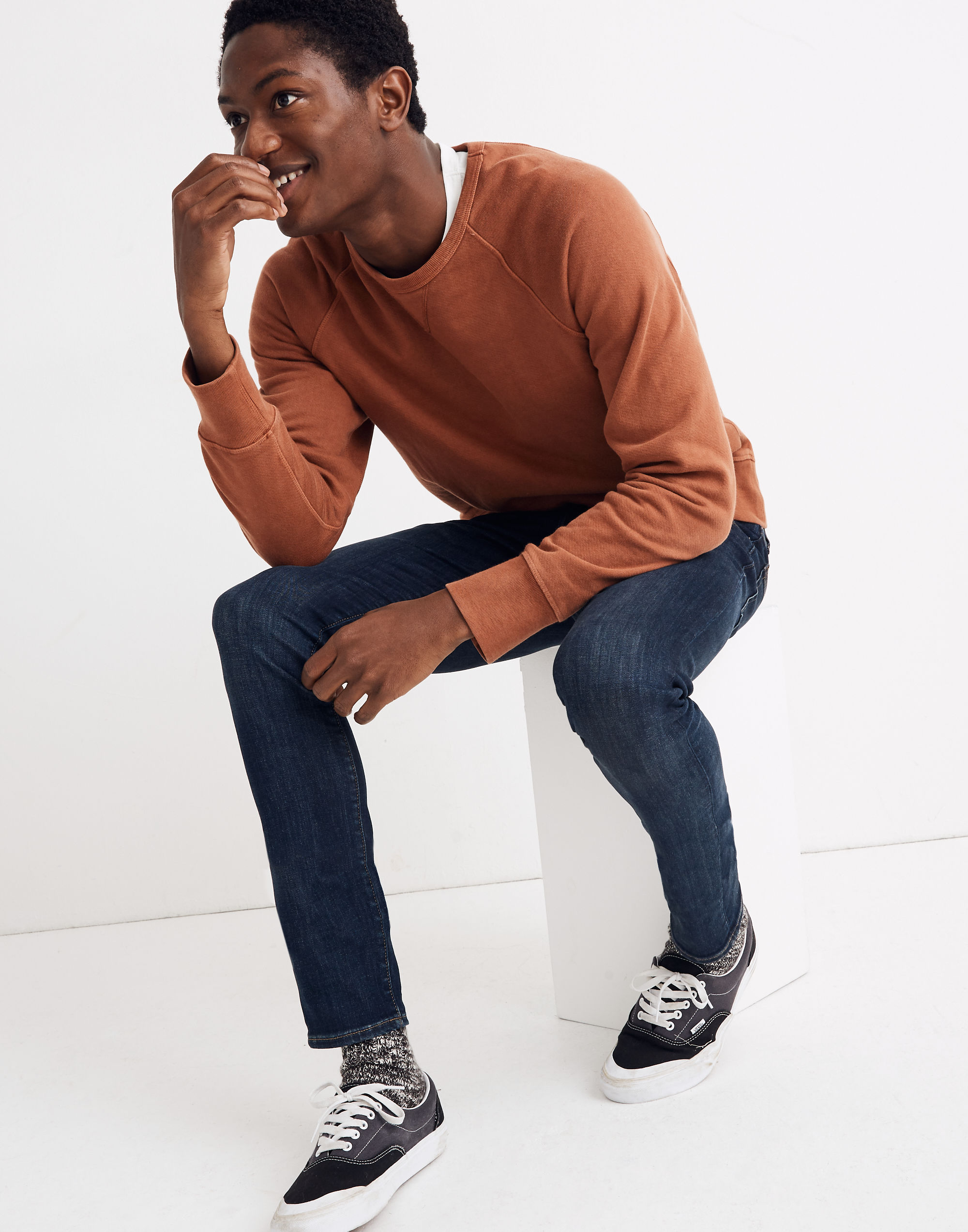 Skinny Everyday Flex Jeans in Utica Wash: THERMOLITE&reg; Edition