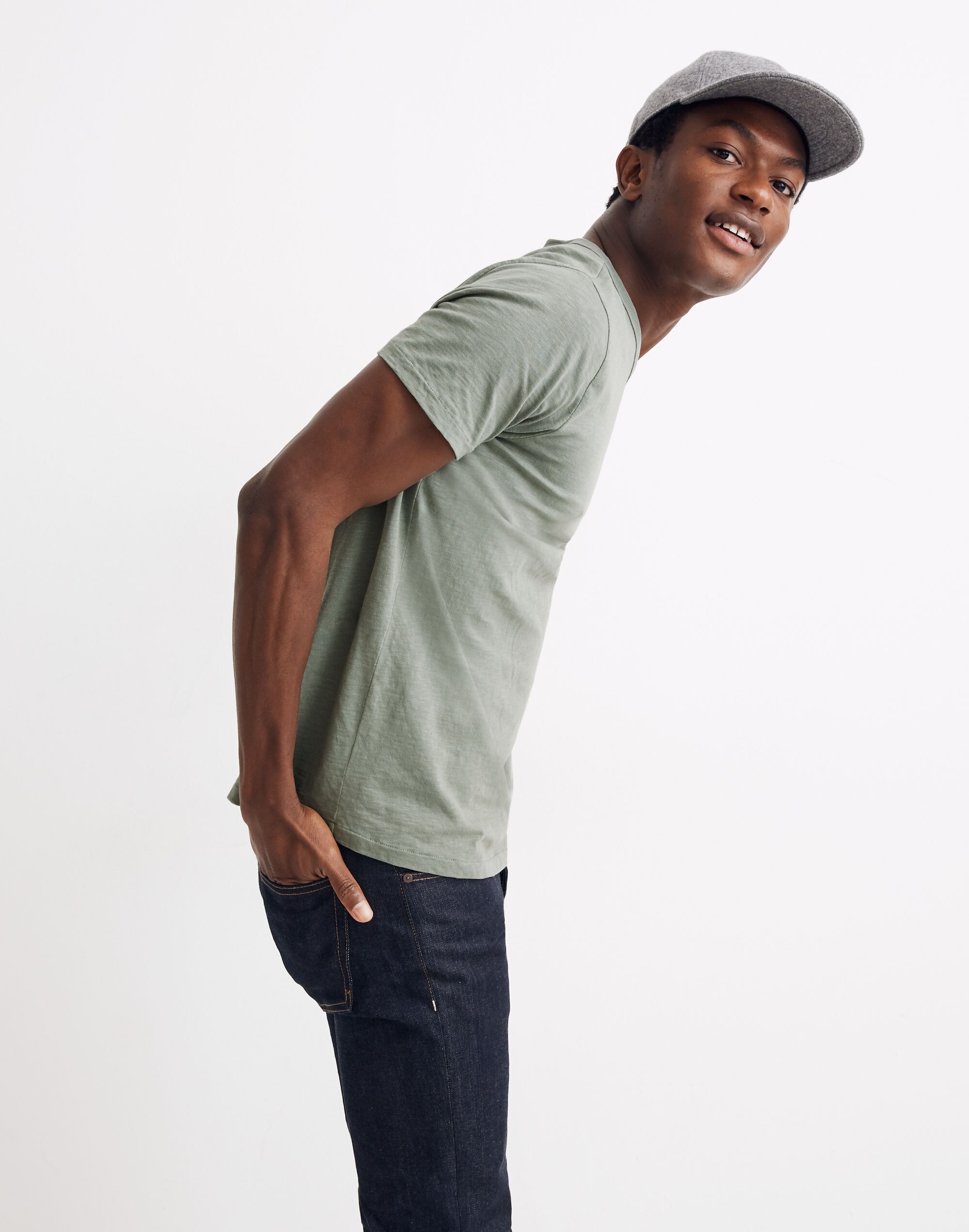 Garment-Dyed Allday Crewneck Tee