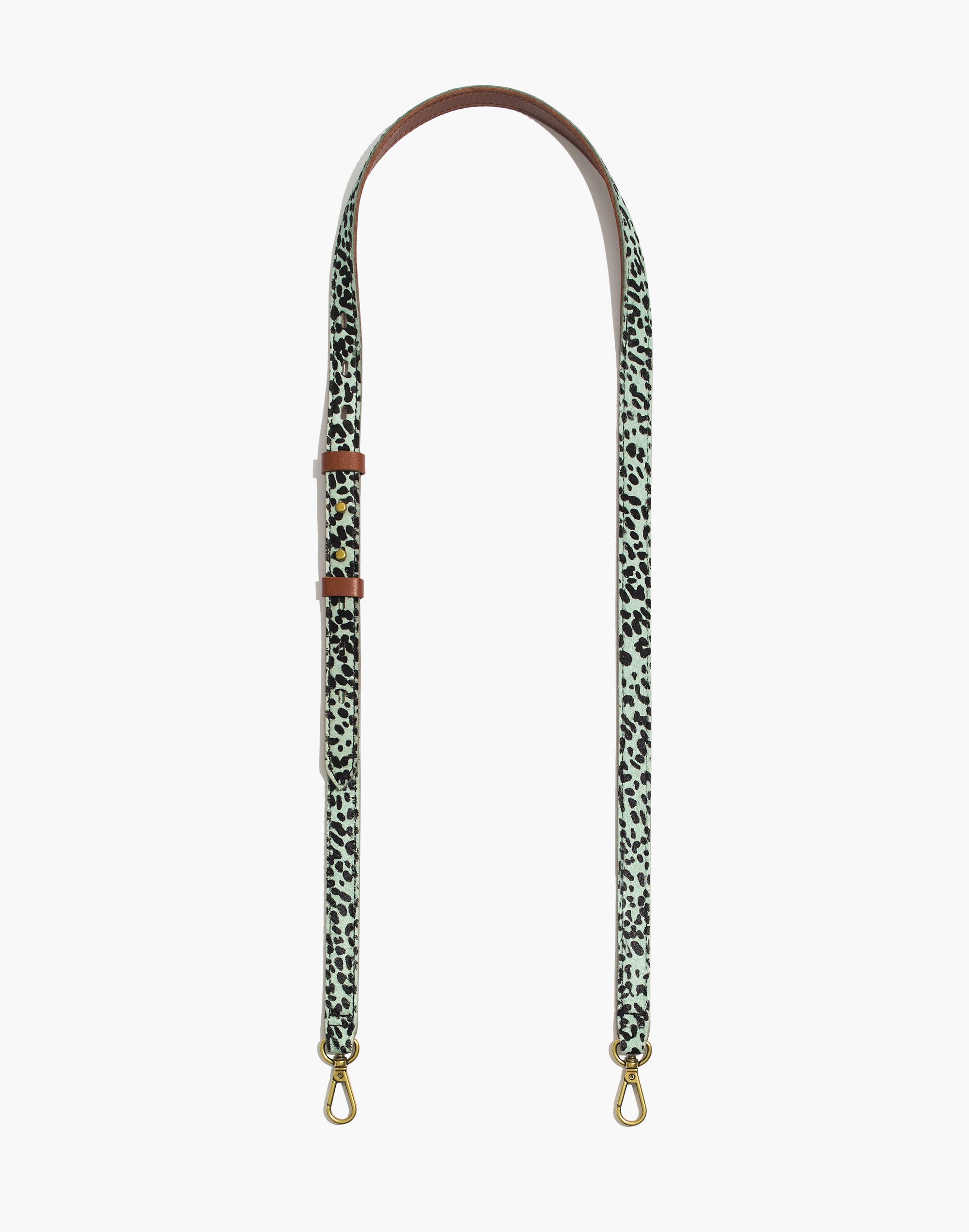 The Crossbody Bag Strap: Spotted Calf Hair Edition