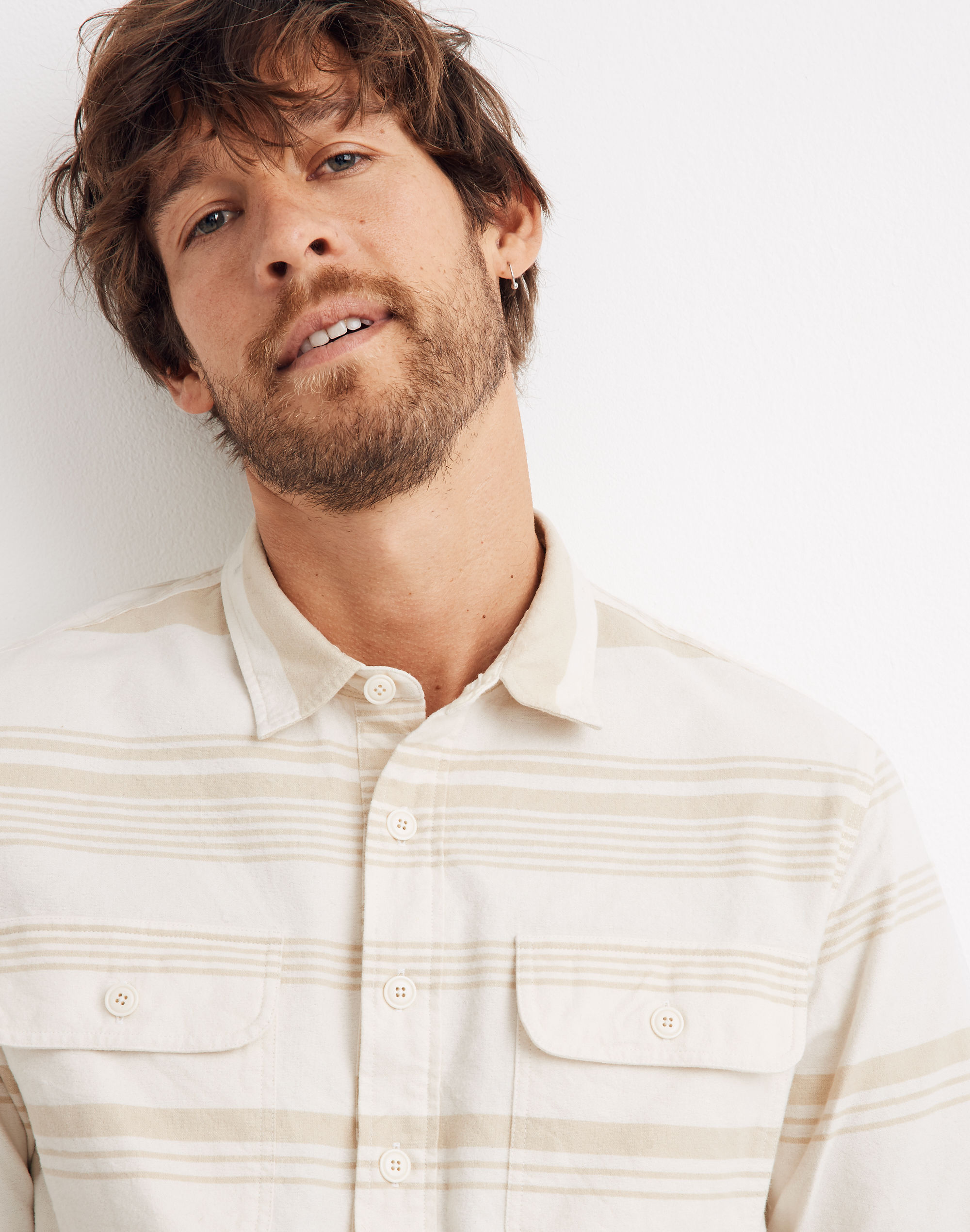 Moleskin Long-Sleeve Pullover Workshirt