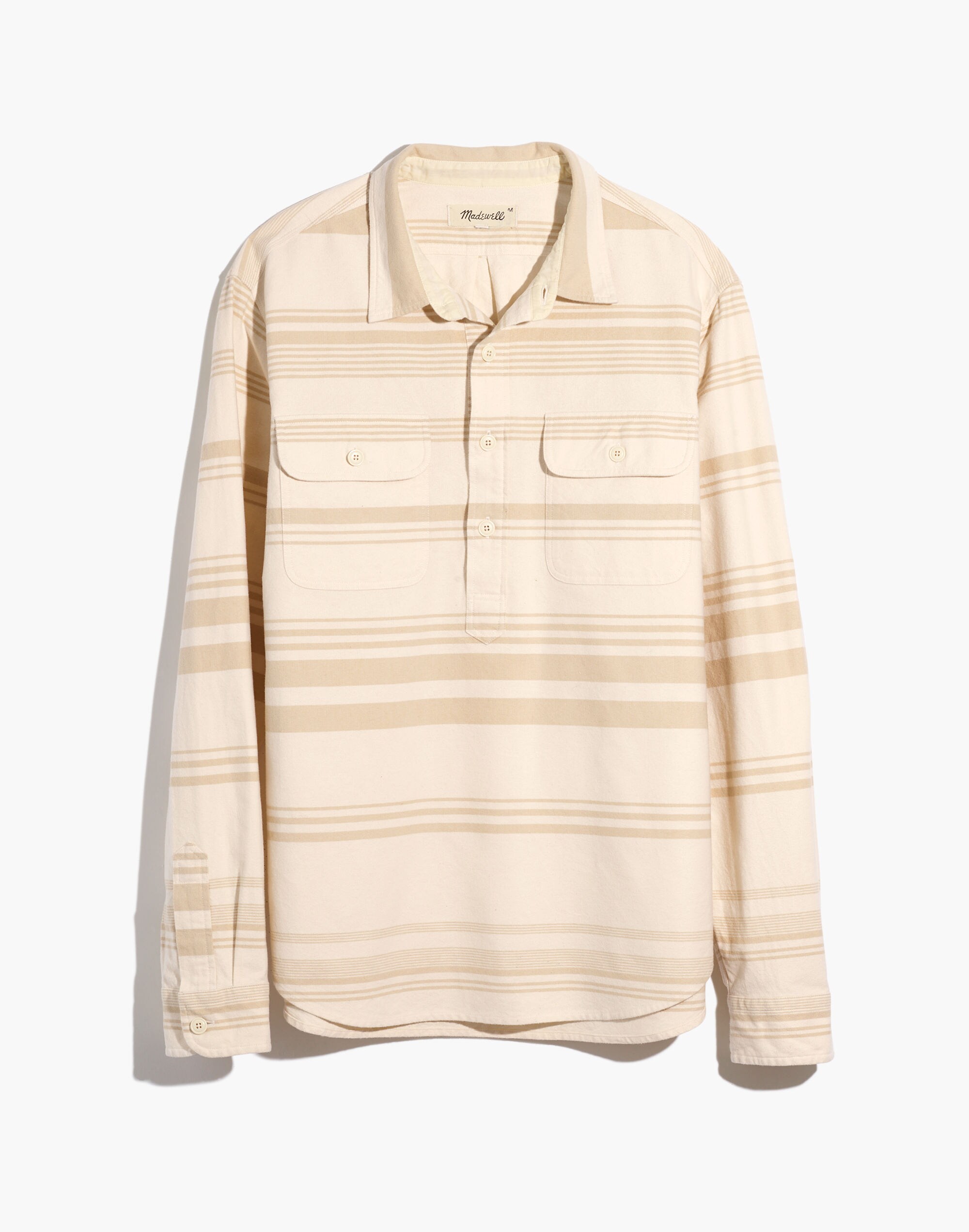 Moleskin Long-Sleeve Pullover Workshirt
