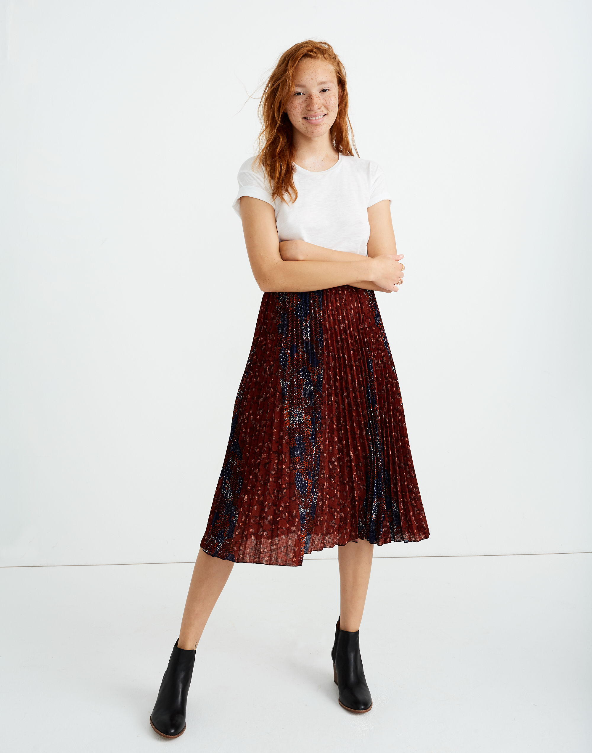 Sessun&trade; Print Nu Colleen Midi Skirt