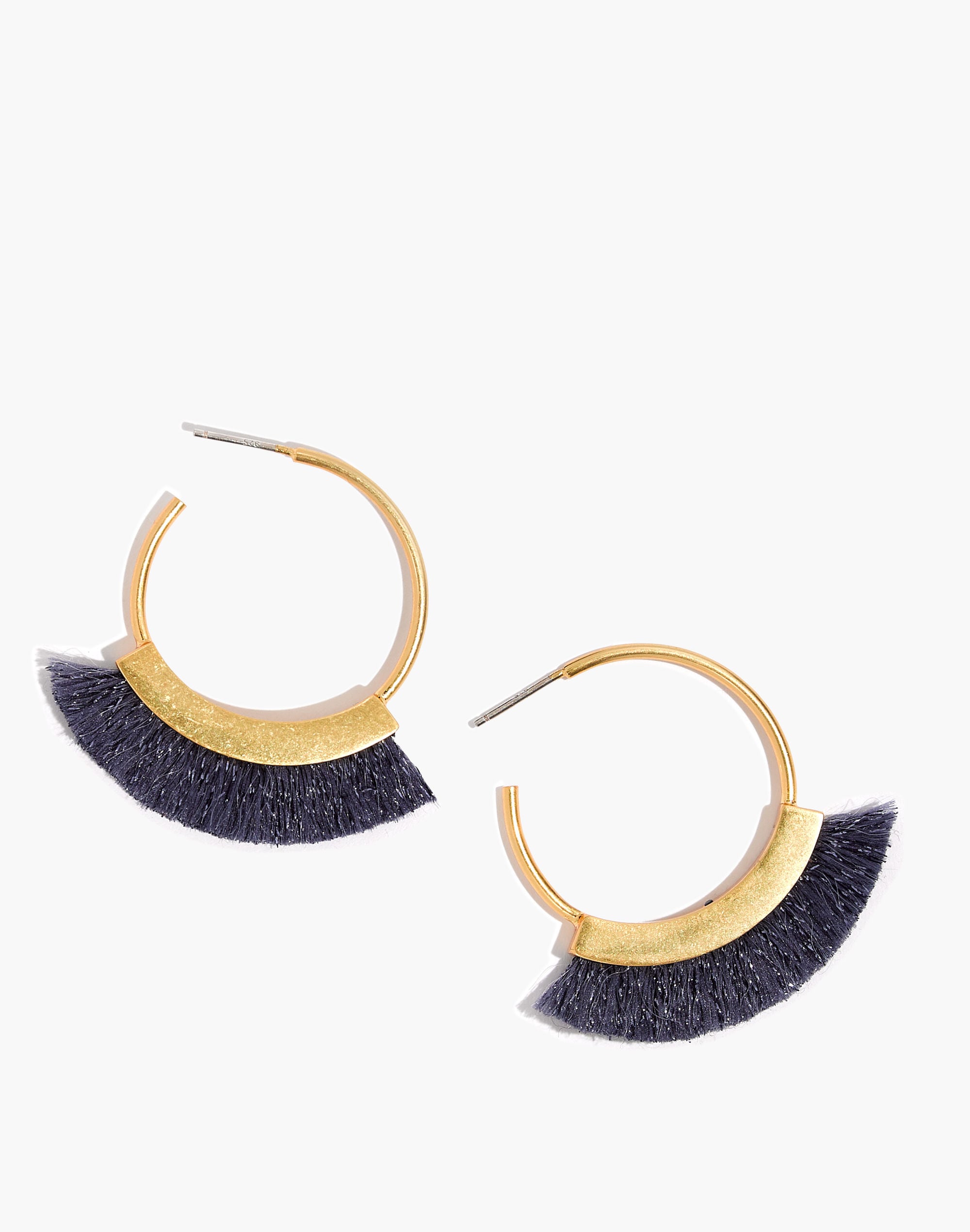 Fringe Hoop Earrings