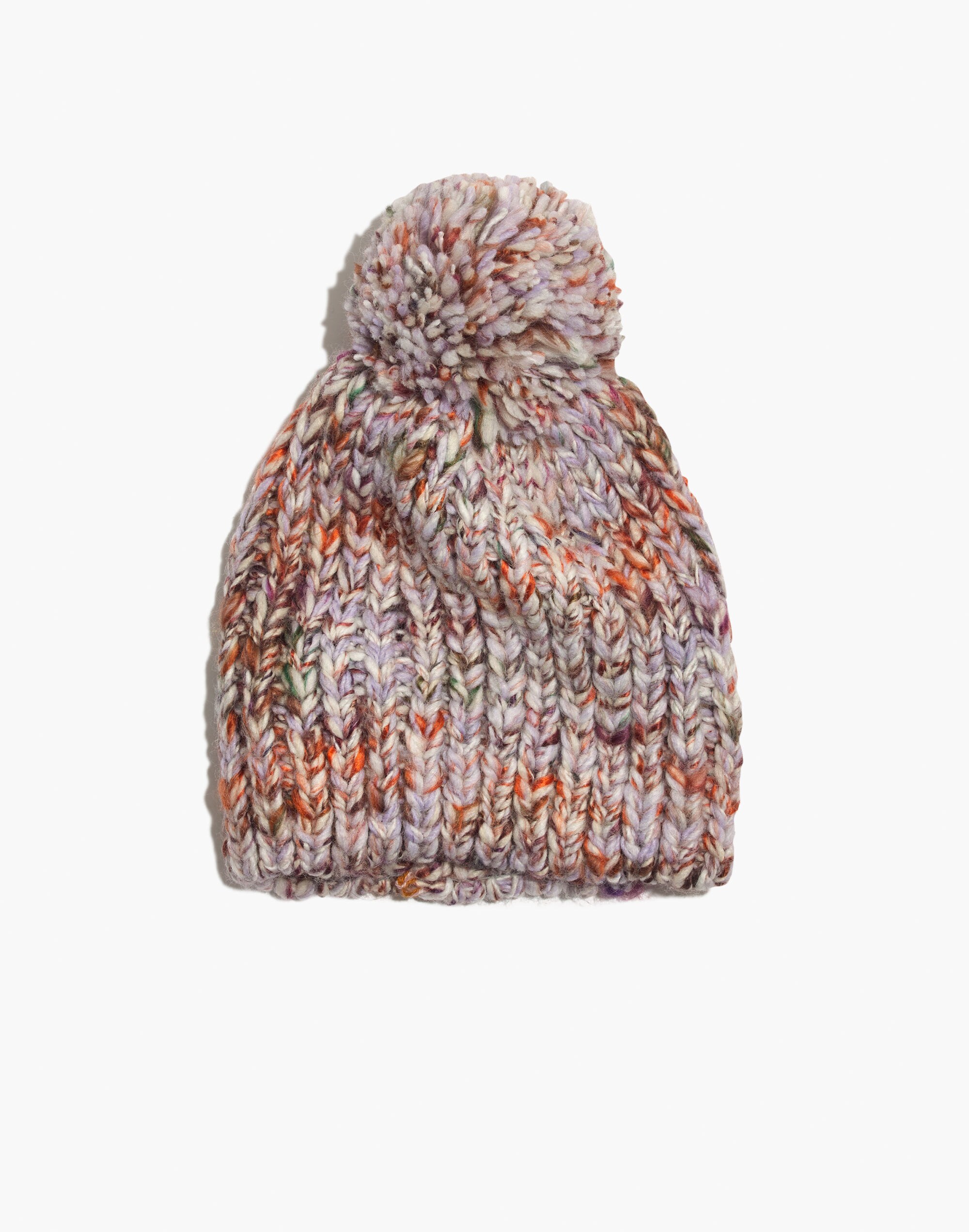 Chunky Pom-Pom Beanie