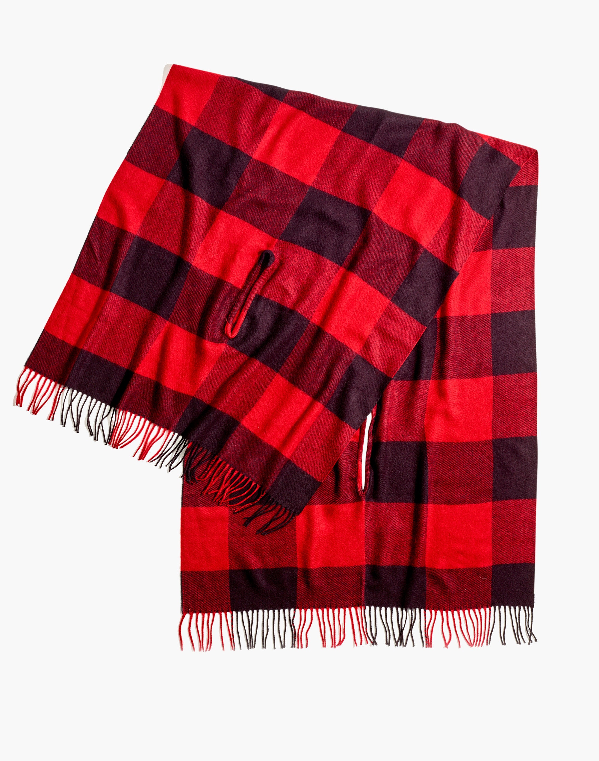 Buffalo Check Cape Scarf