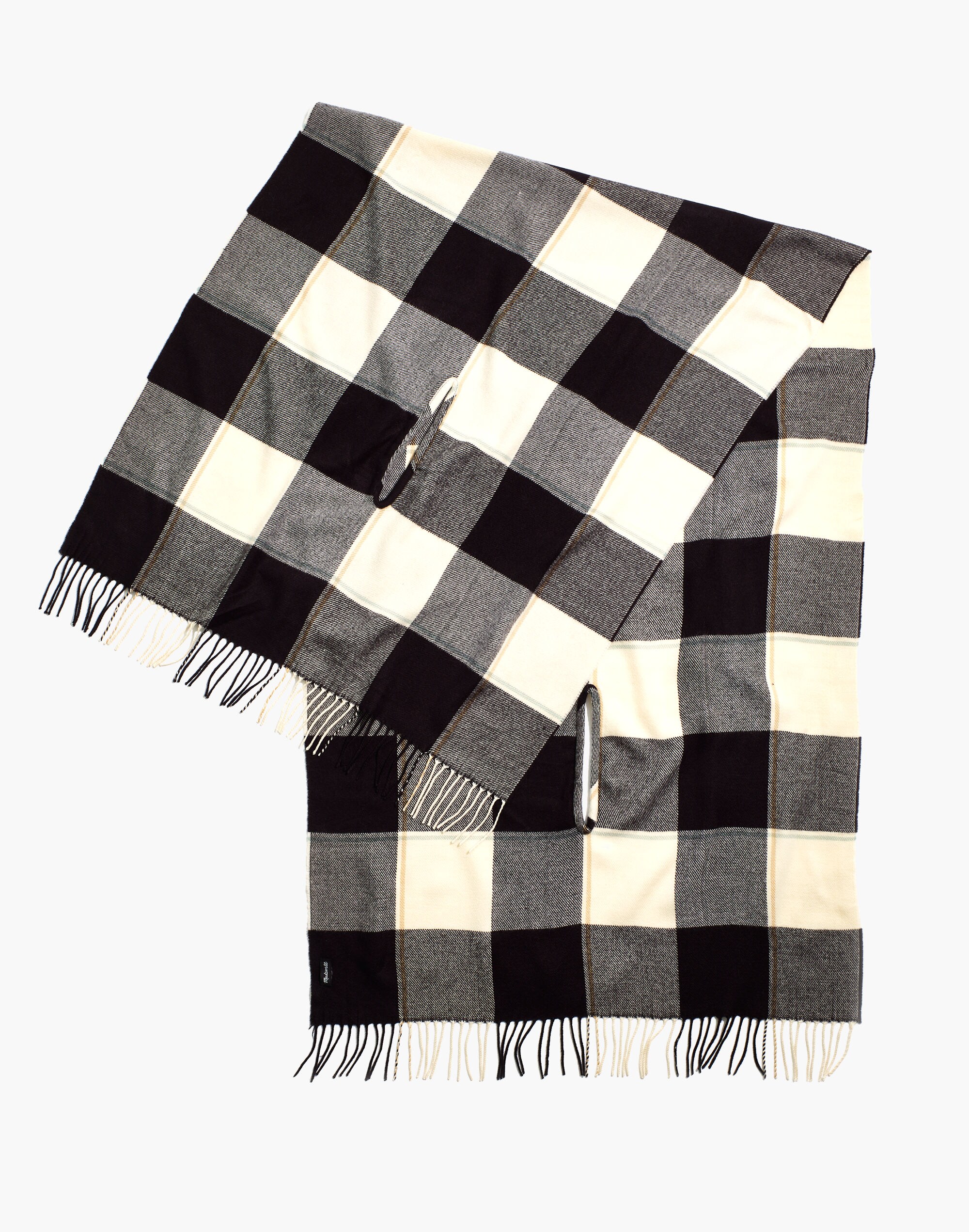Buffalo Check Cape Scarf