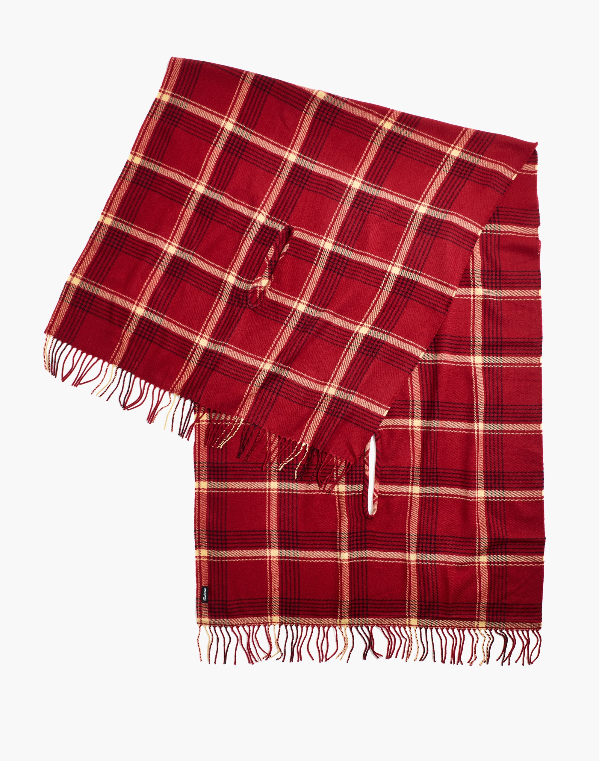 Buffalo Check Cape Scarf