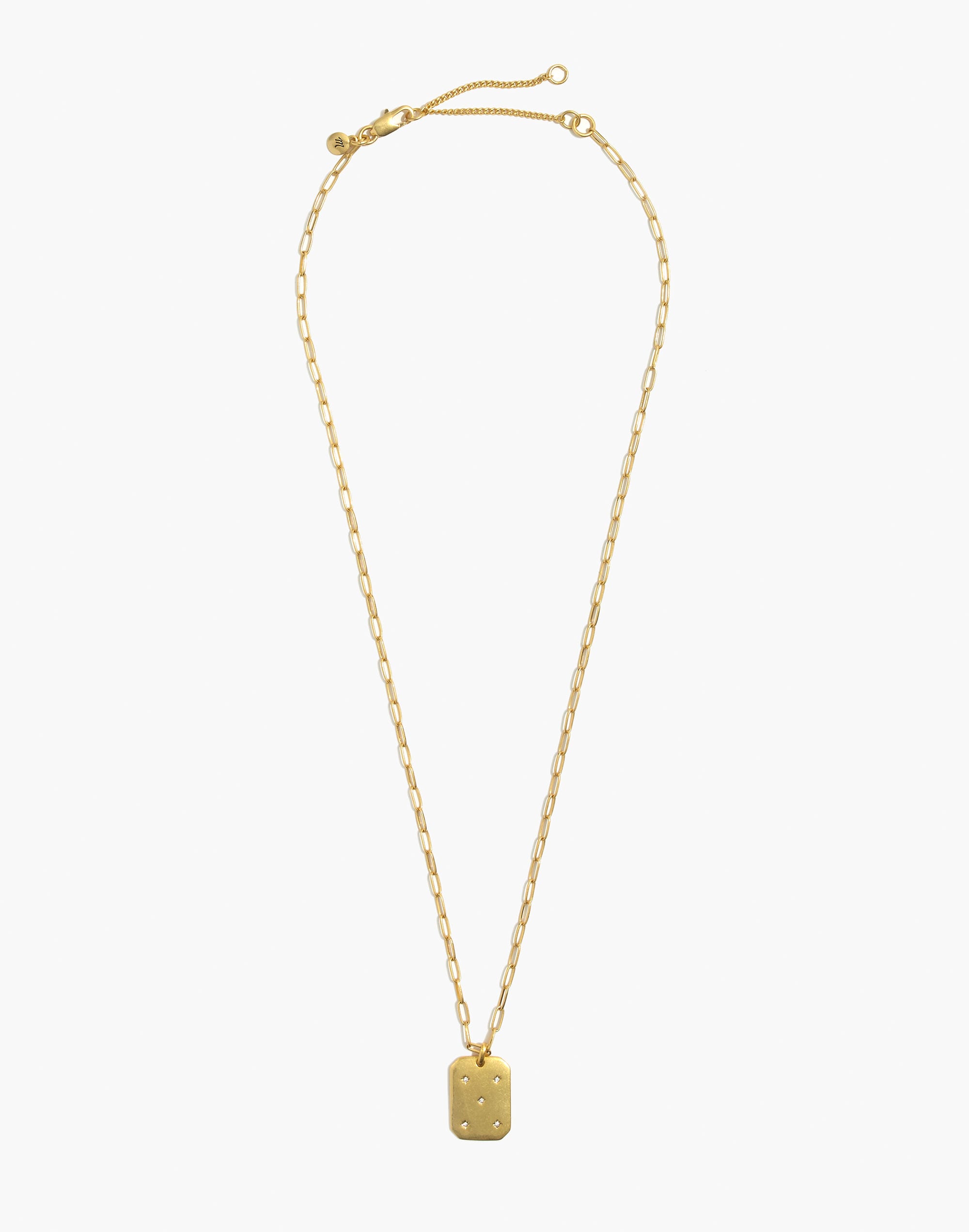 Twinkle Pav&eacute; Pendant Necklace