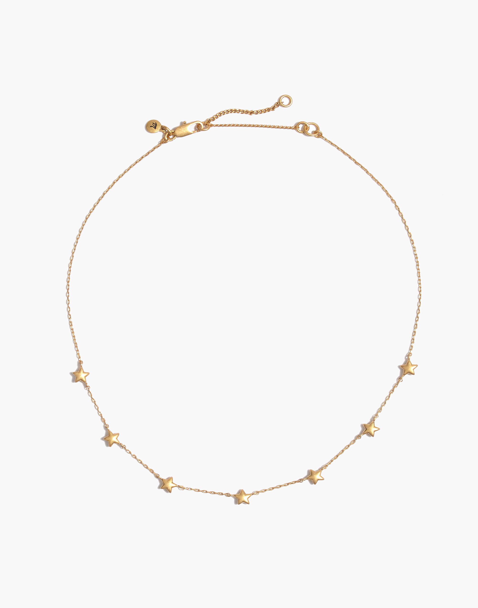 Star Puffs Choker Necklace