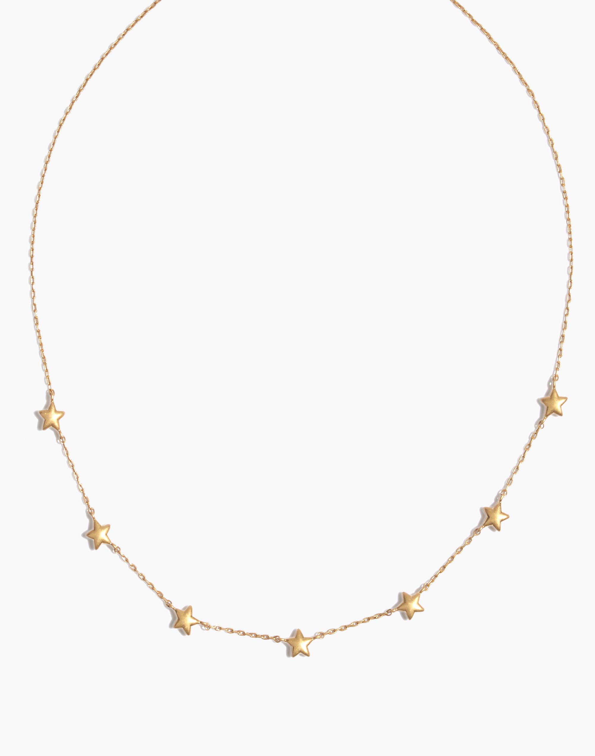 Star Puffs Choker Necklace