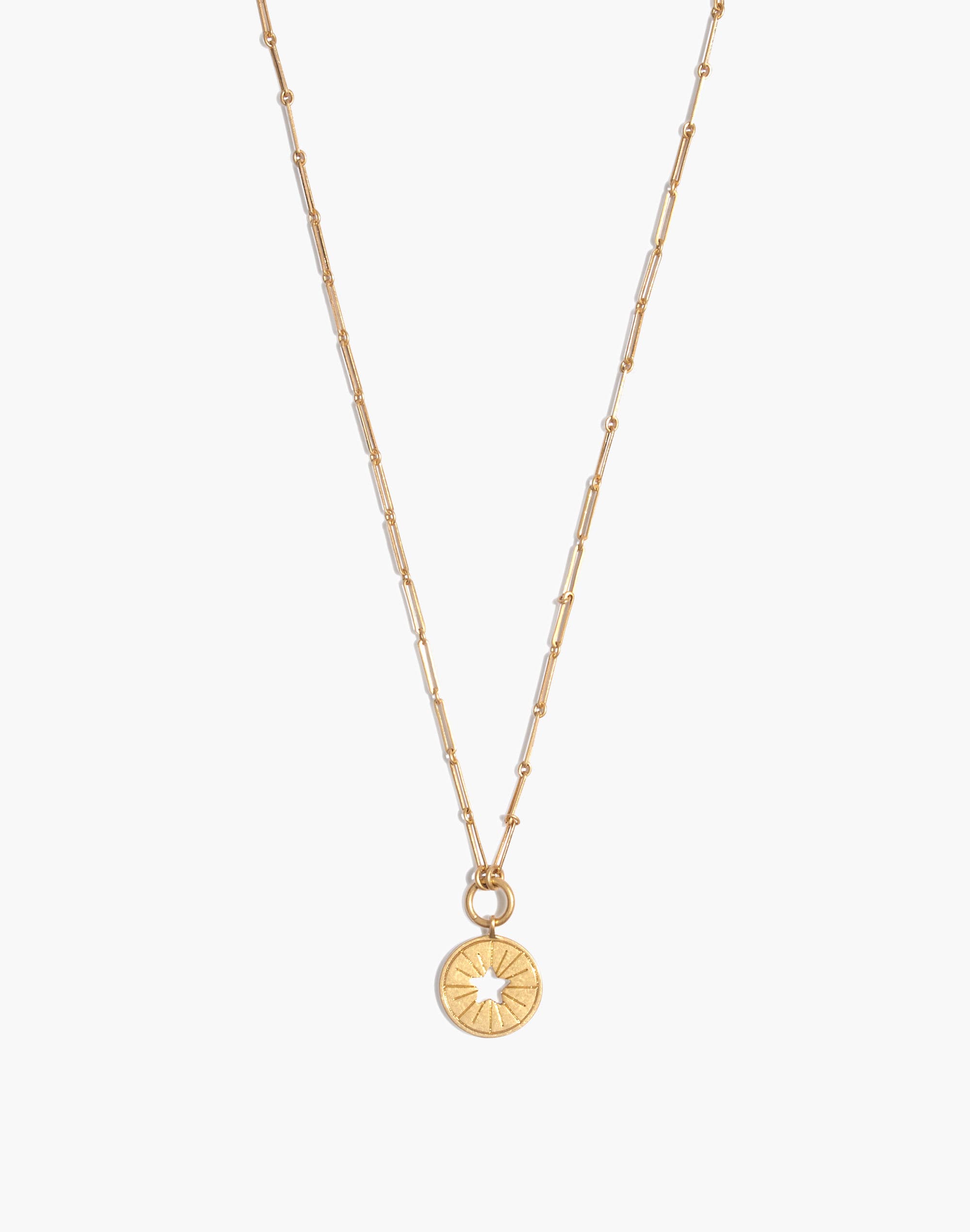 Star Token Pendant Necklace