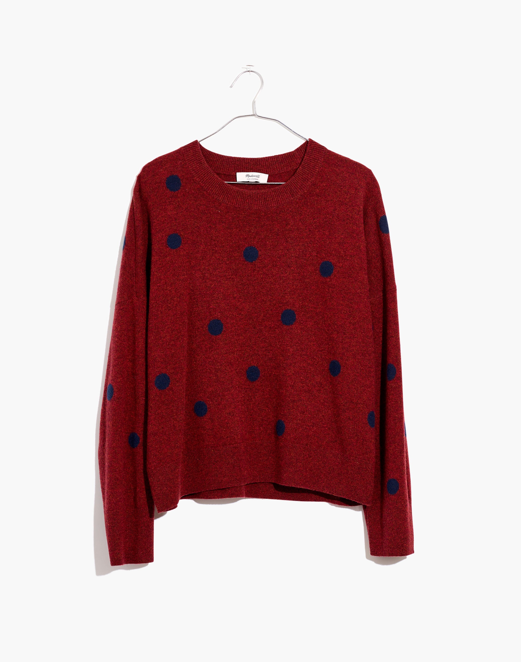 Cashmere Sweatshirt in Dot