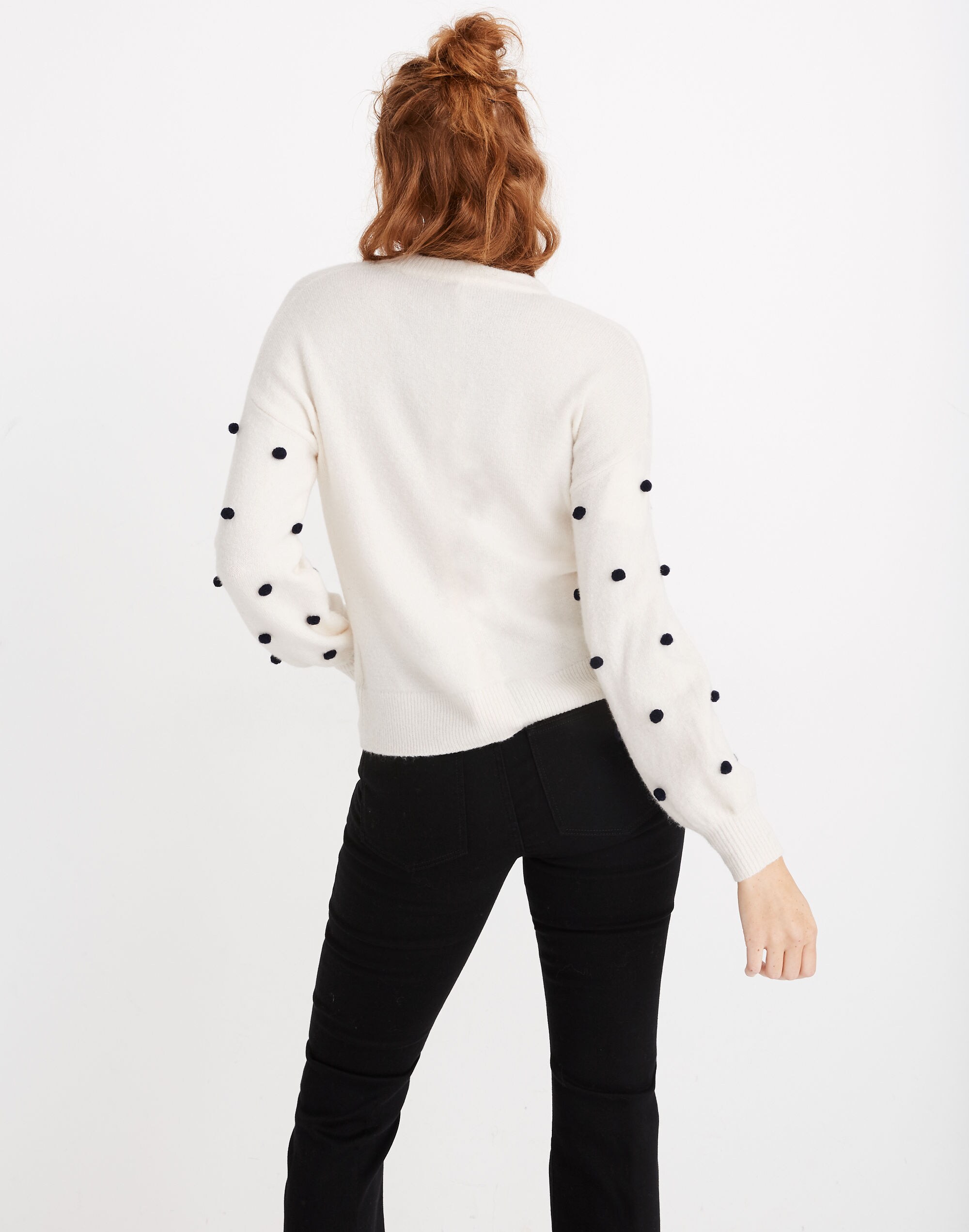 Brockton Bobble Sweater in Coziest Yarn