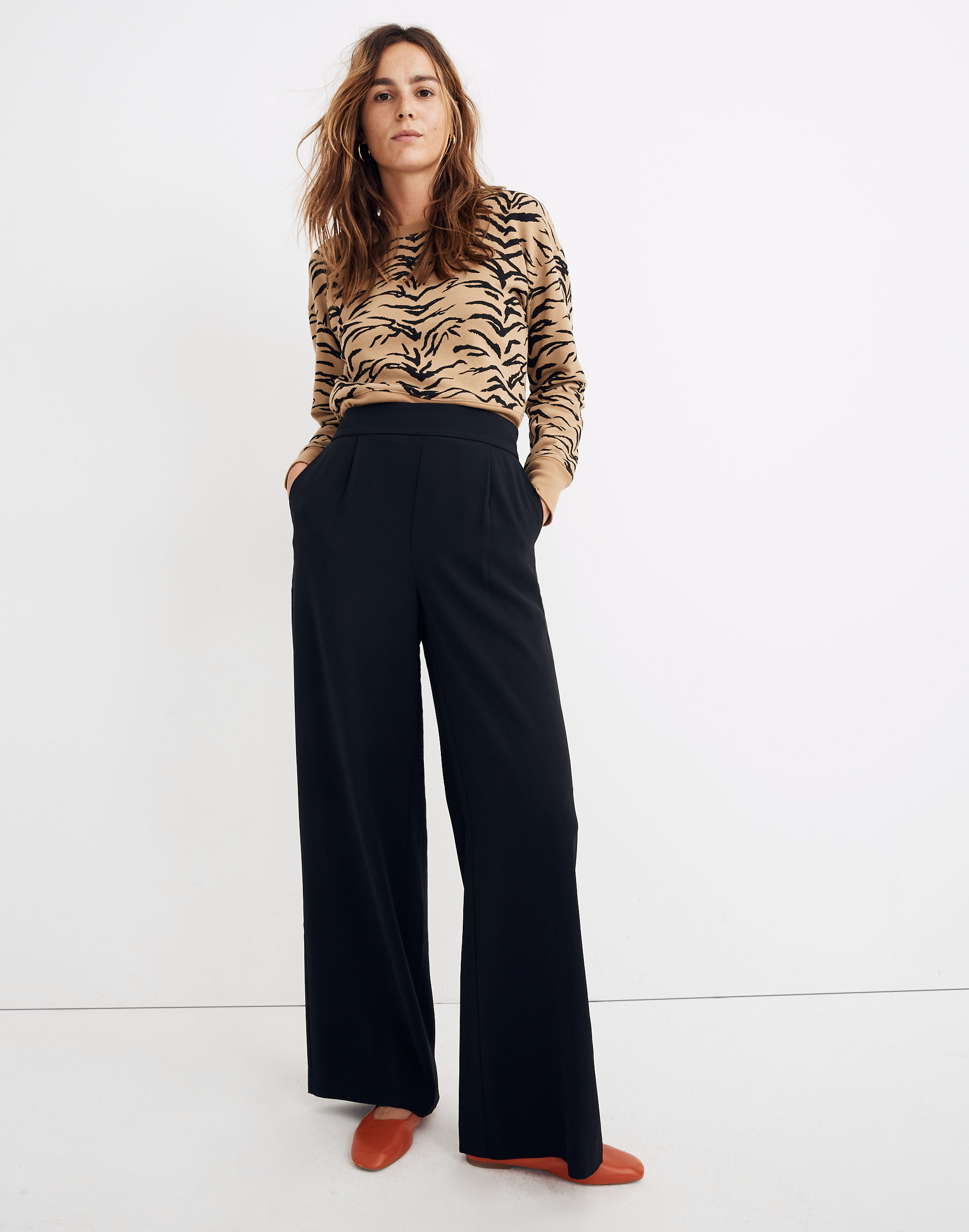 Huston Pull-On Full-Length Pants