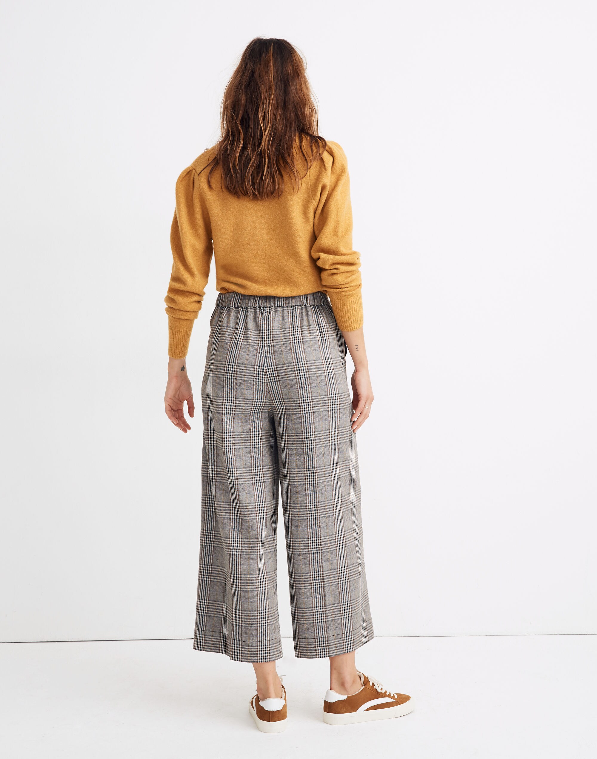 Huston Pull-On Pants in Menswear Plaid