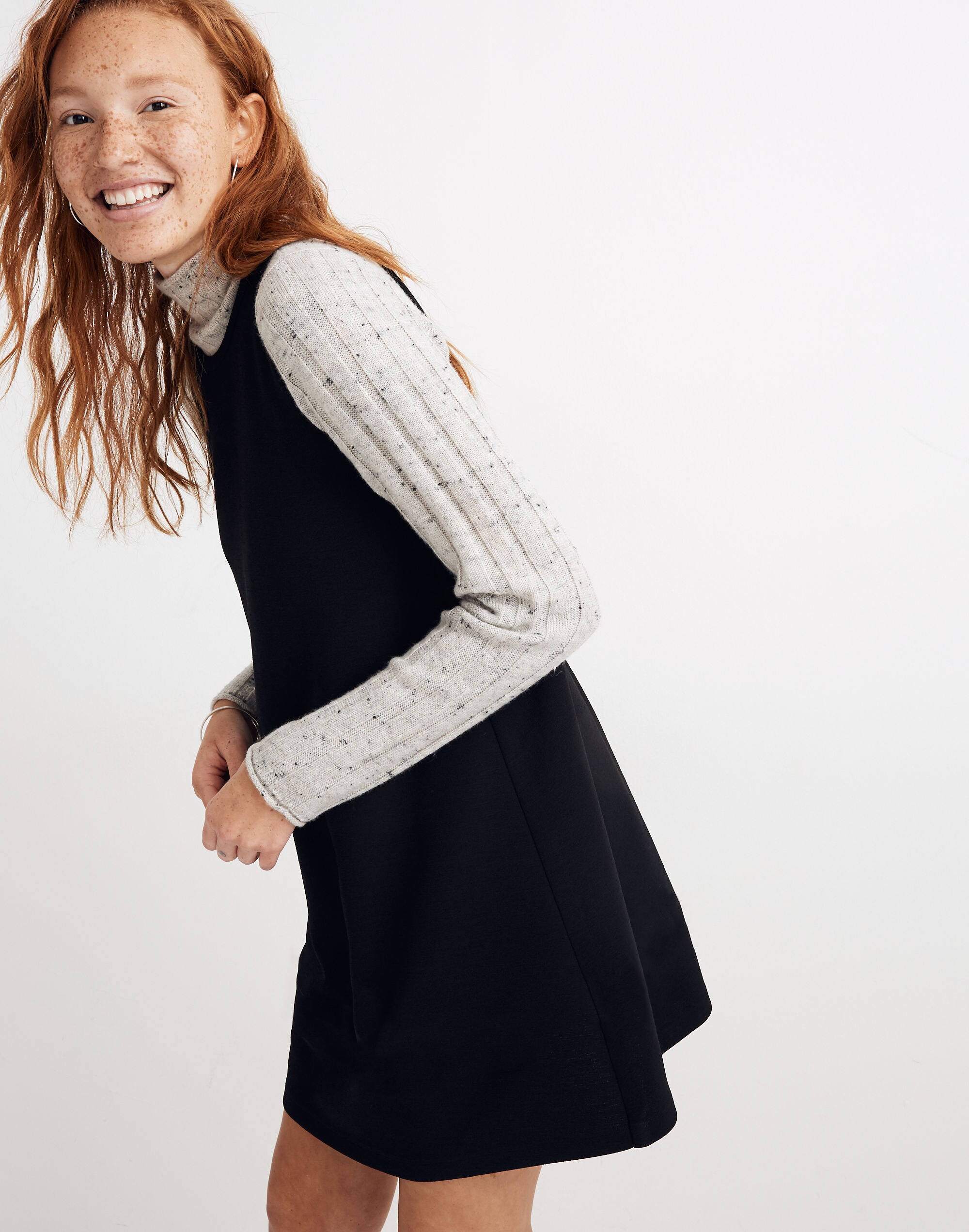 Texture &amp; Thread Crepe Swingy Tank Dress