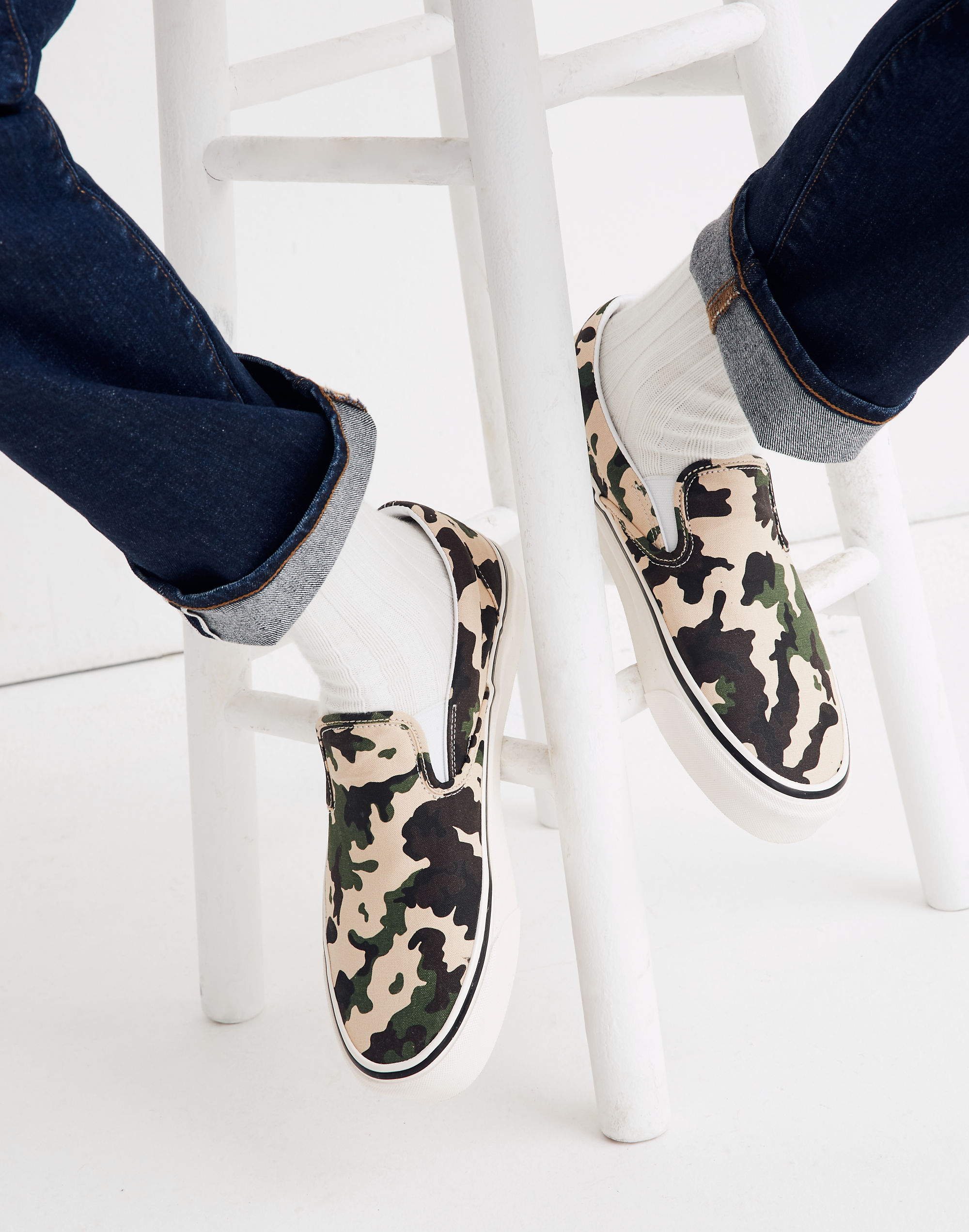 Vans&reg; Classic Slip-On 98 DX Sneakers in Camo