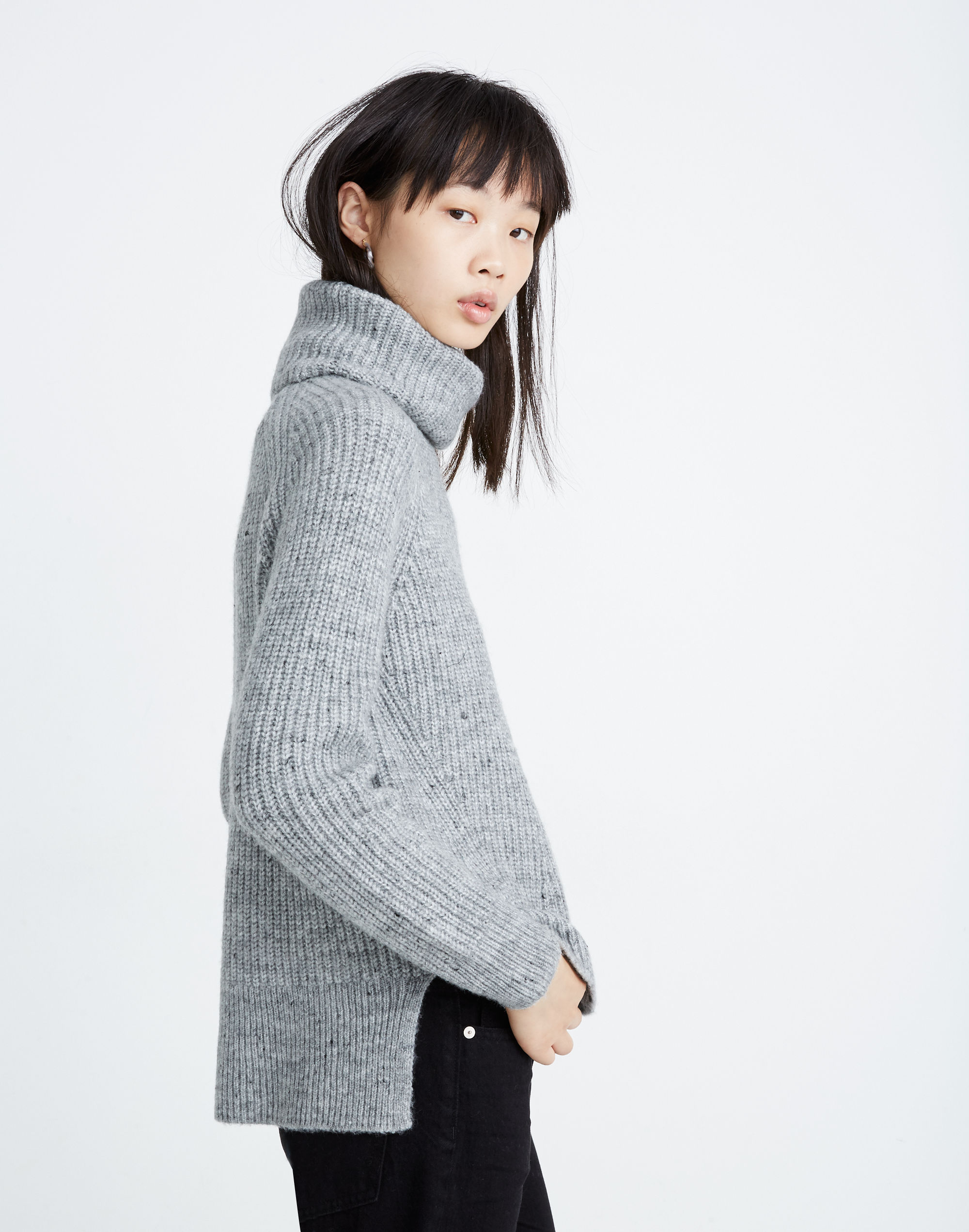 Donegal Mercer Turtleneck Sweater in Coziest Yarn