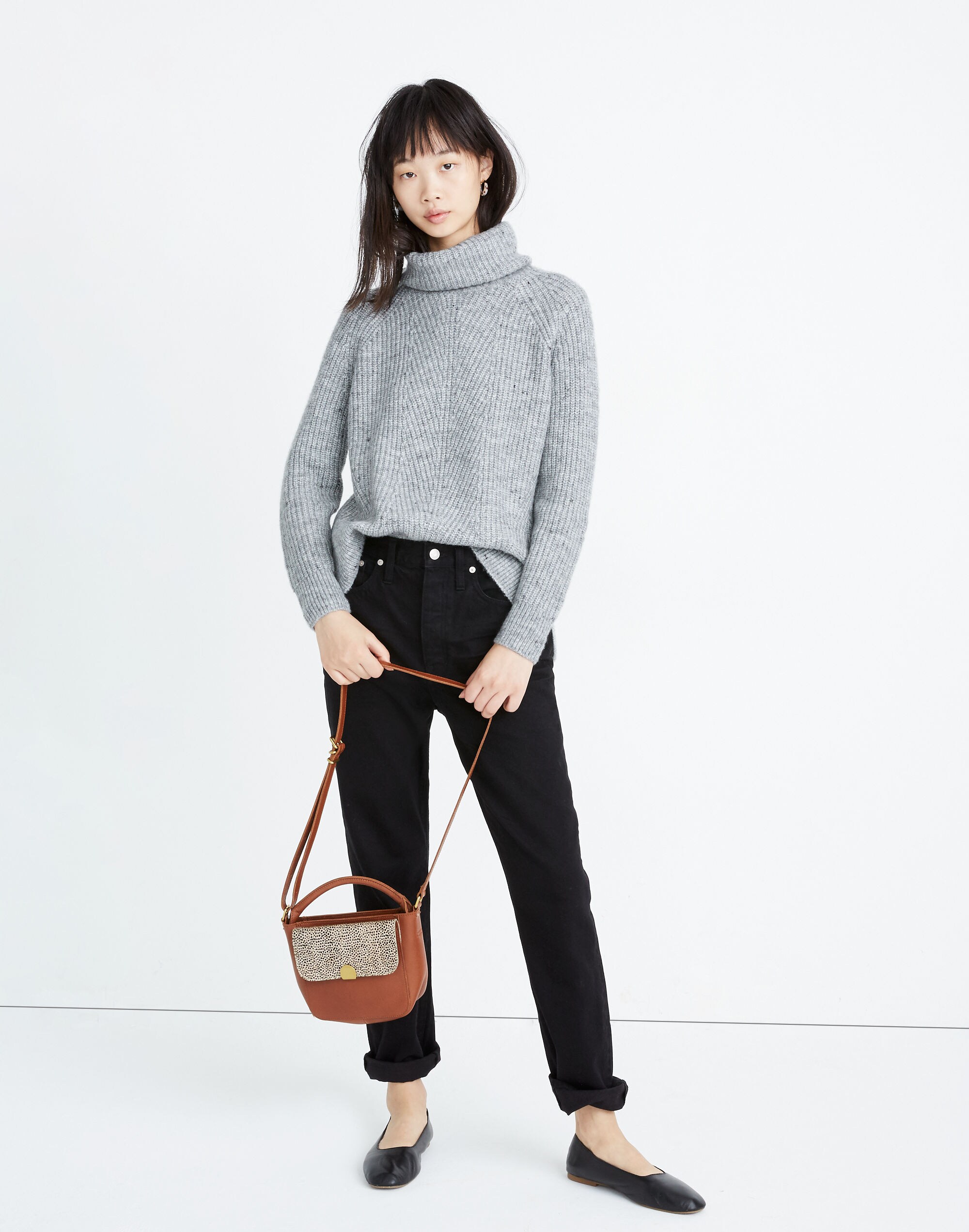 Donegal Mercer Turtleneck Sweater in Coziest Yarn