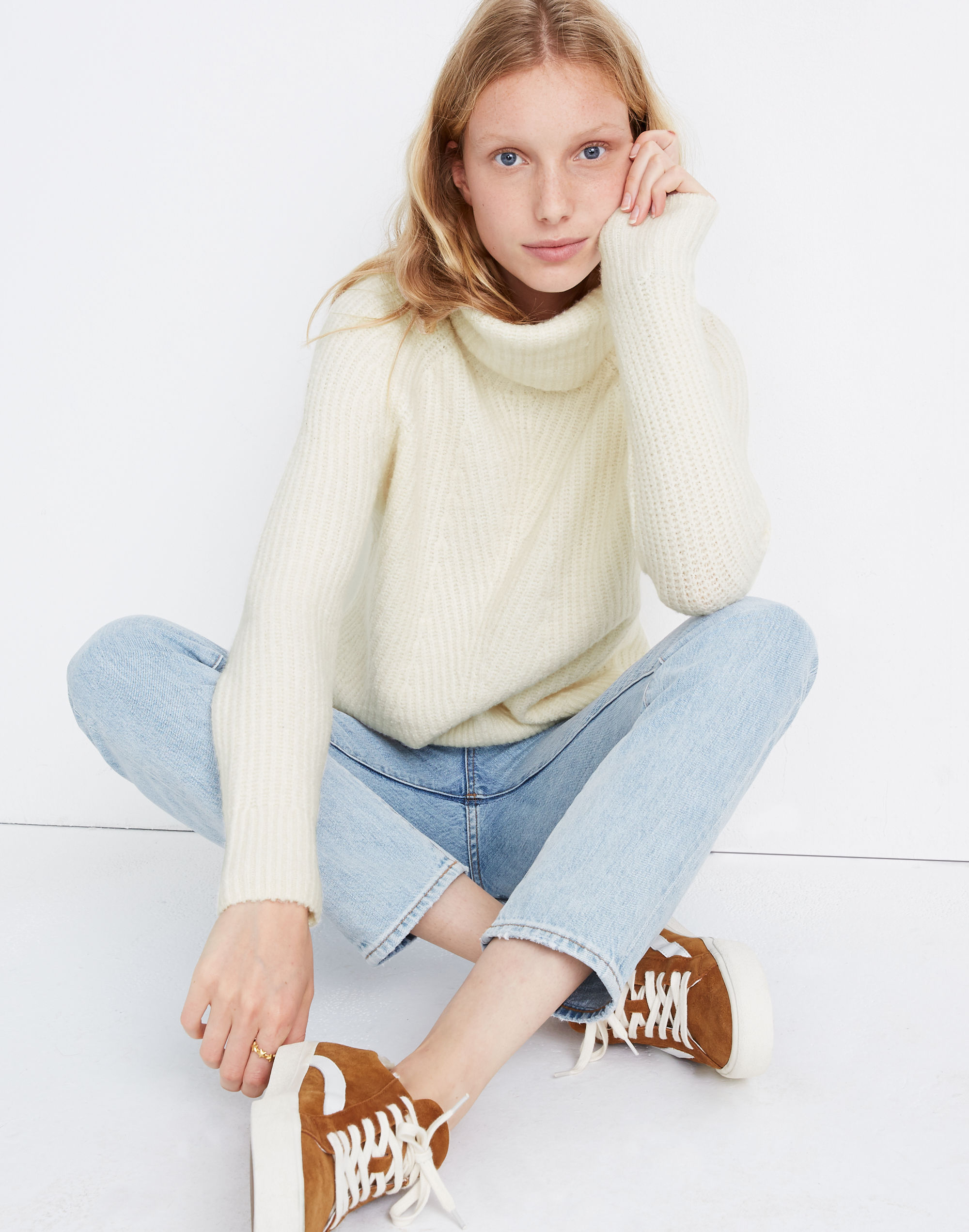 Mercer Turtleneck Sweater in Coziest Yarn