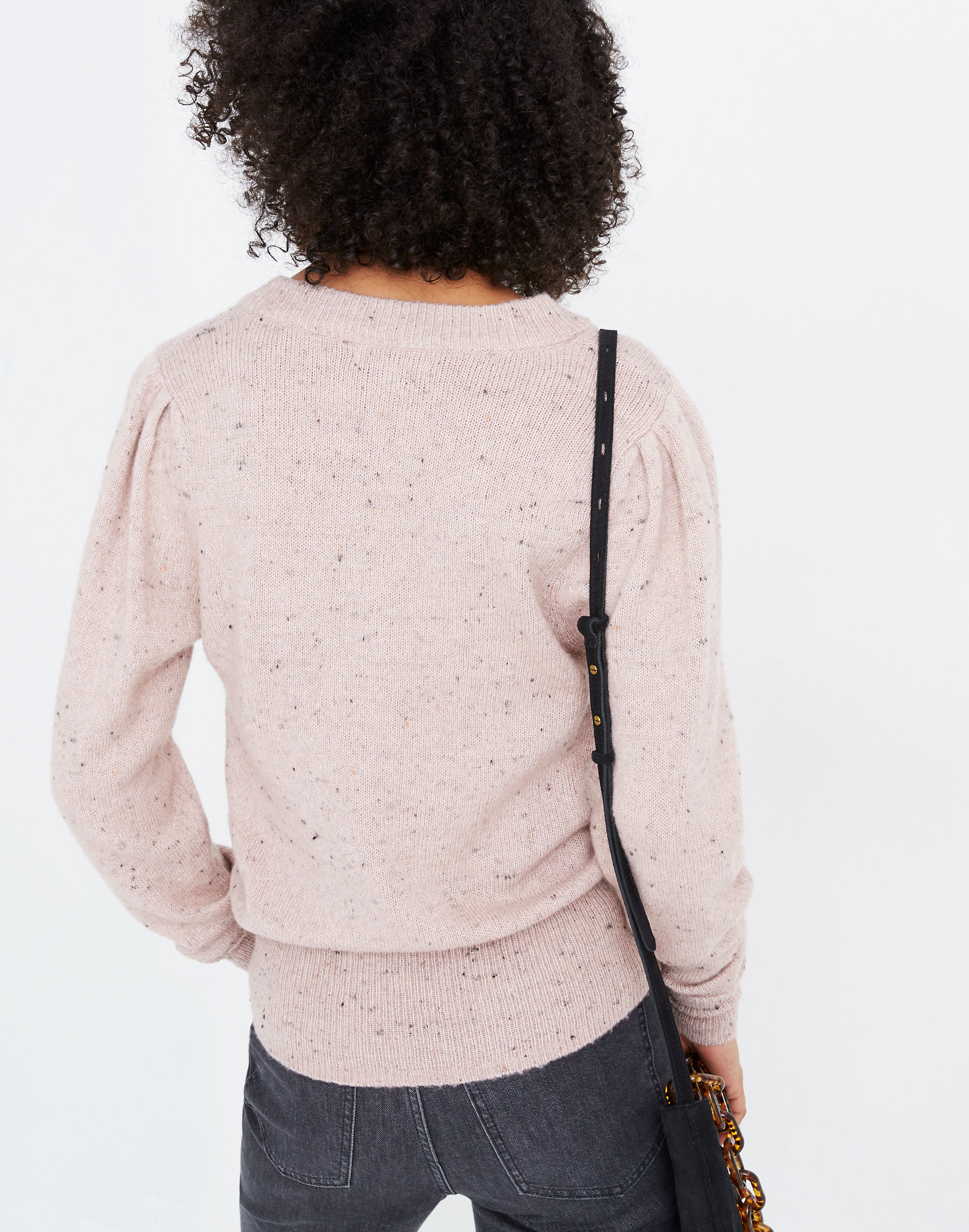 Donegal Westgate V-Neck Sweater in Coziest Yarn
