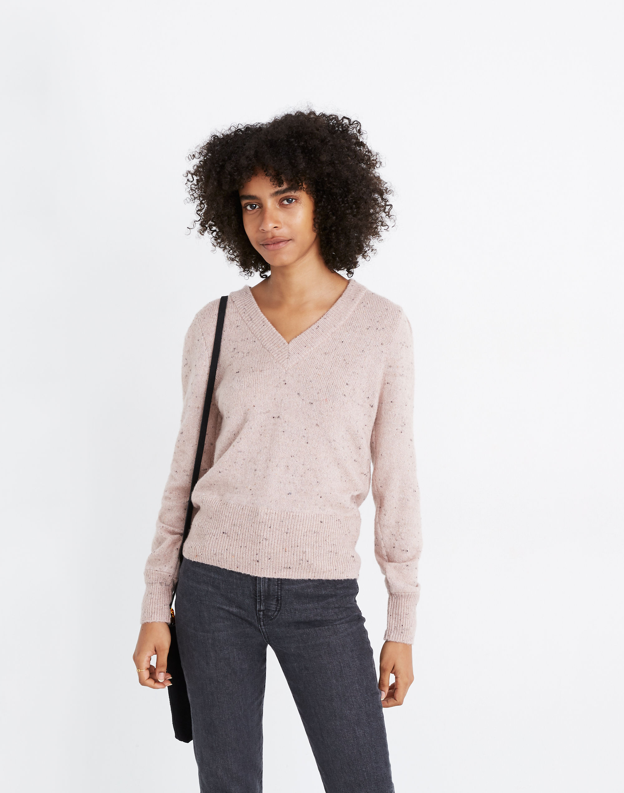 donegal westgate v-neck sweater in coziest yarn