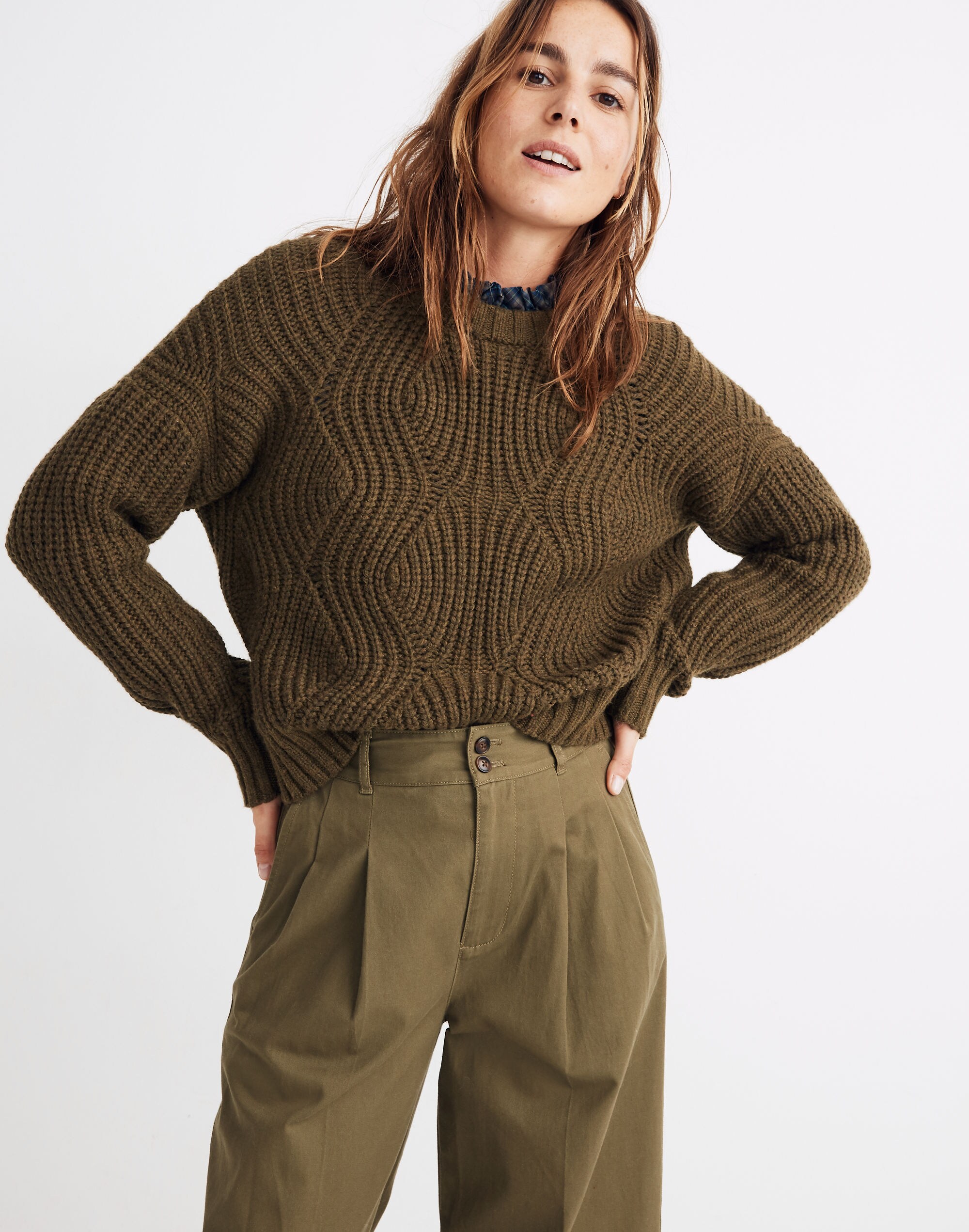 everett rib-play pullover sweater
