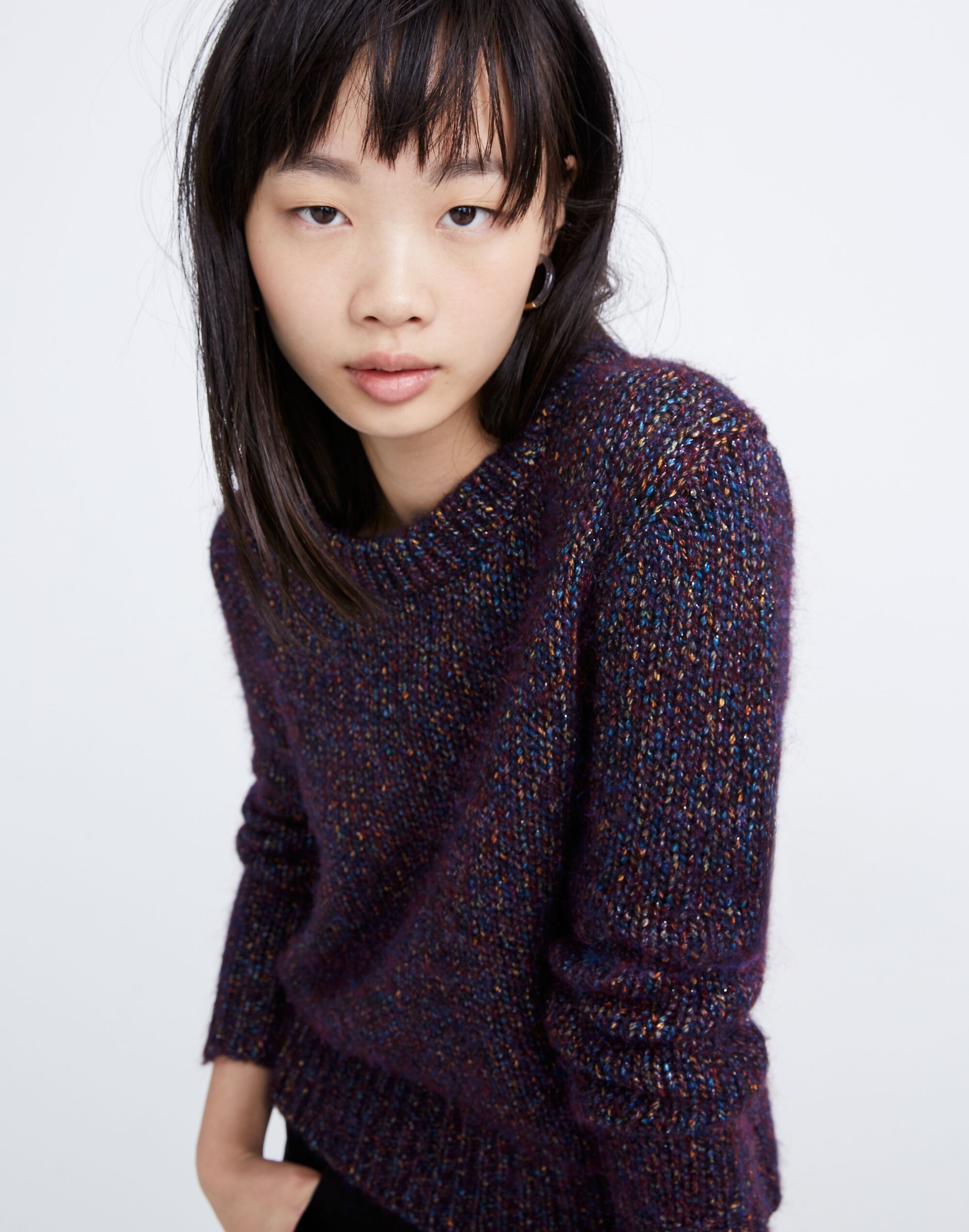 Shimmer Pullover Sweater