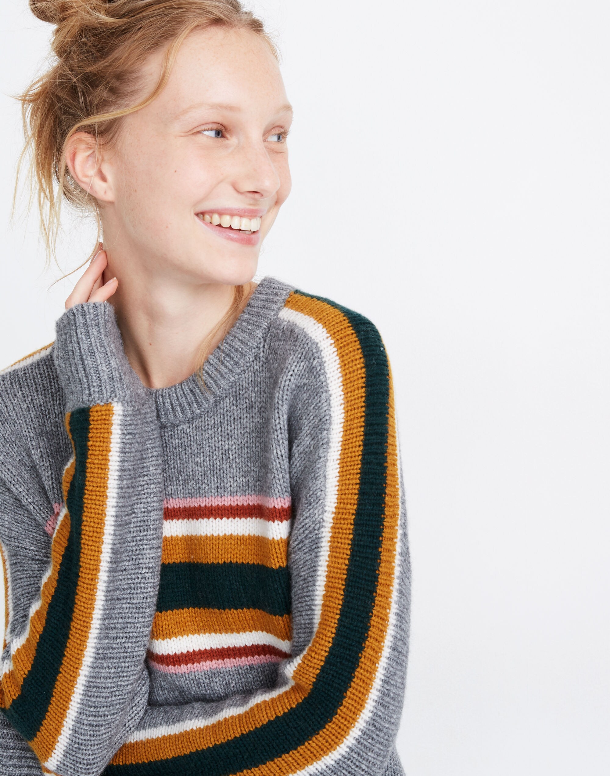 Striped Heath Pullover Sweater