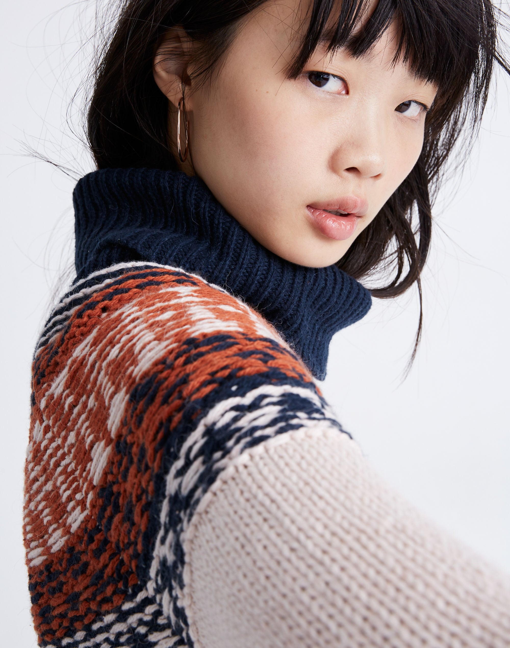 Brookdale Fair Isle Turtleneck Sweater