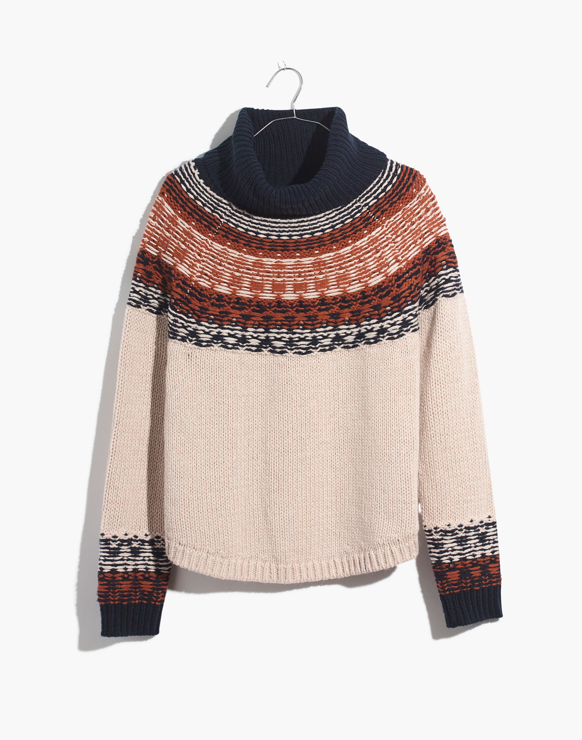 Brookdale Fair Isle Turtleneck Sweater