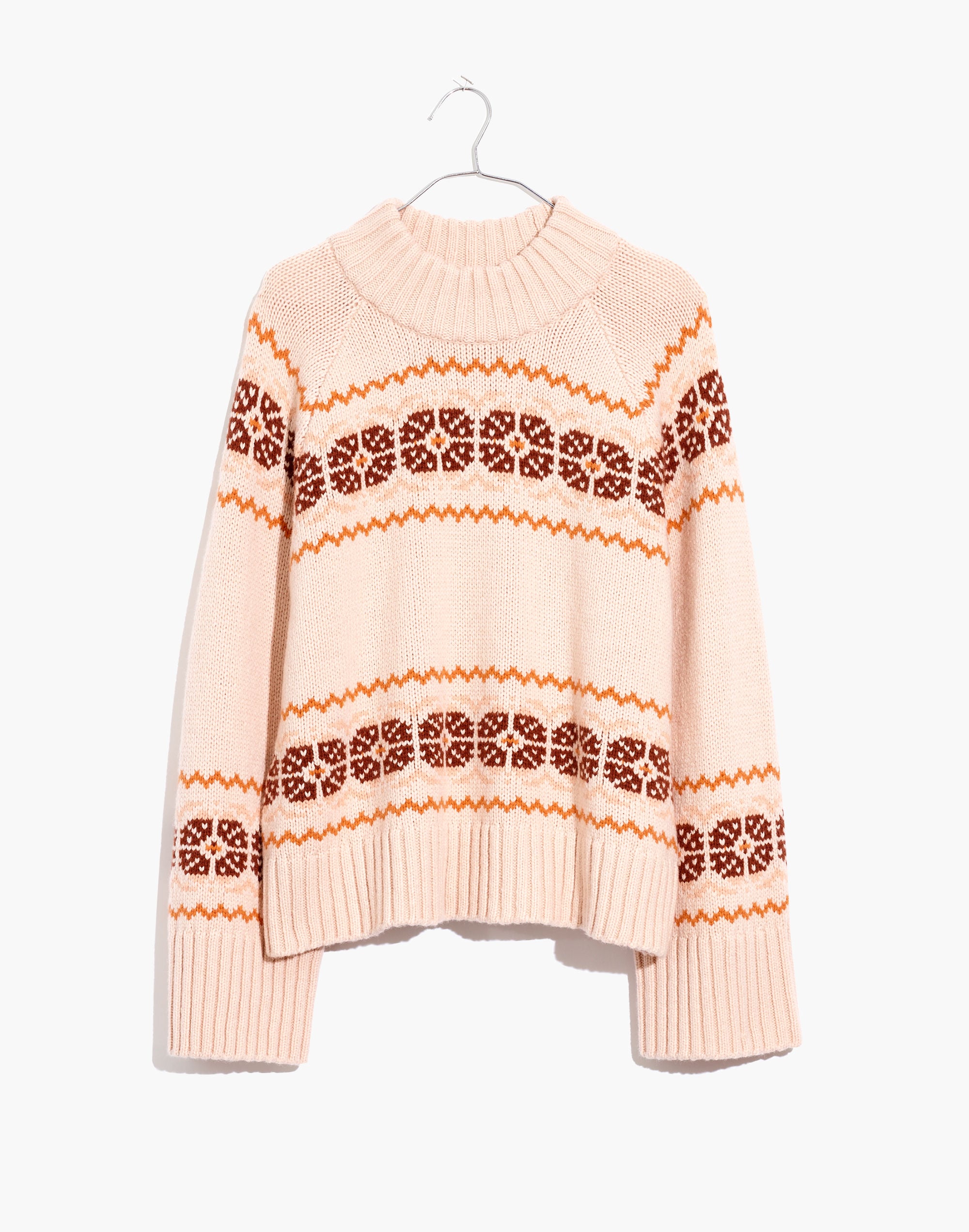 Overbrook Fair Isle Mockneck Sweater