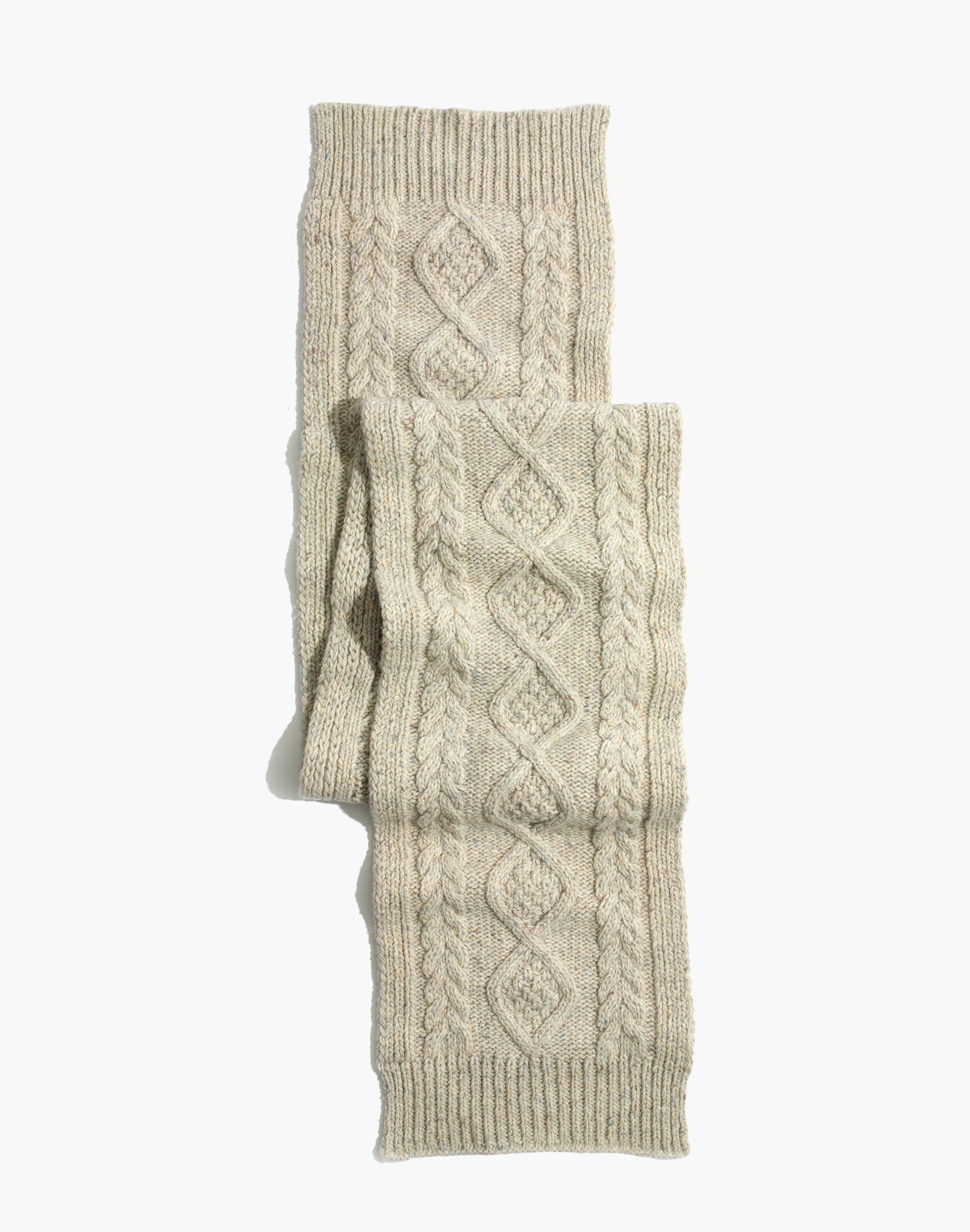 Donegal Cableknit Scarf