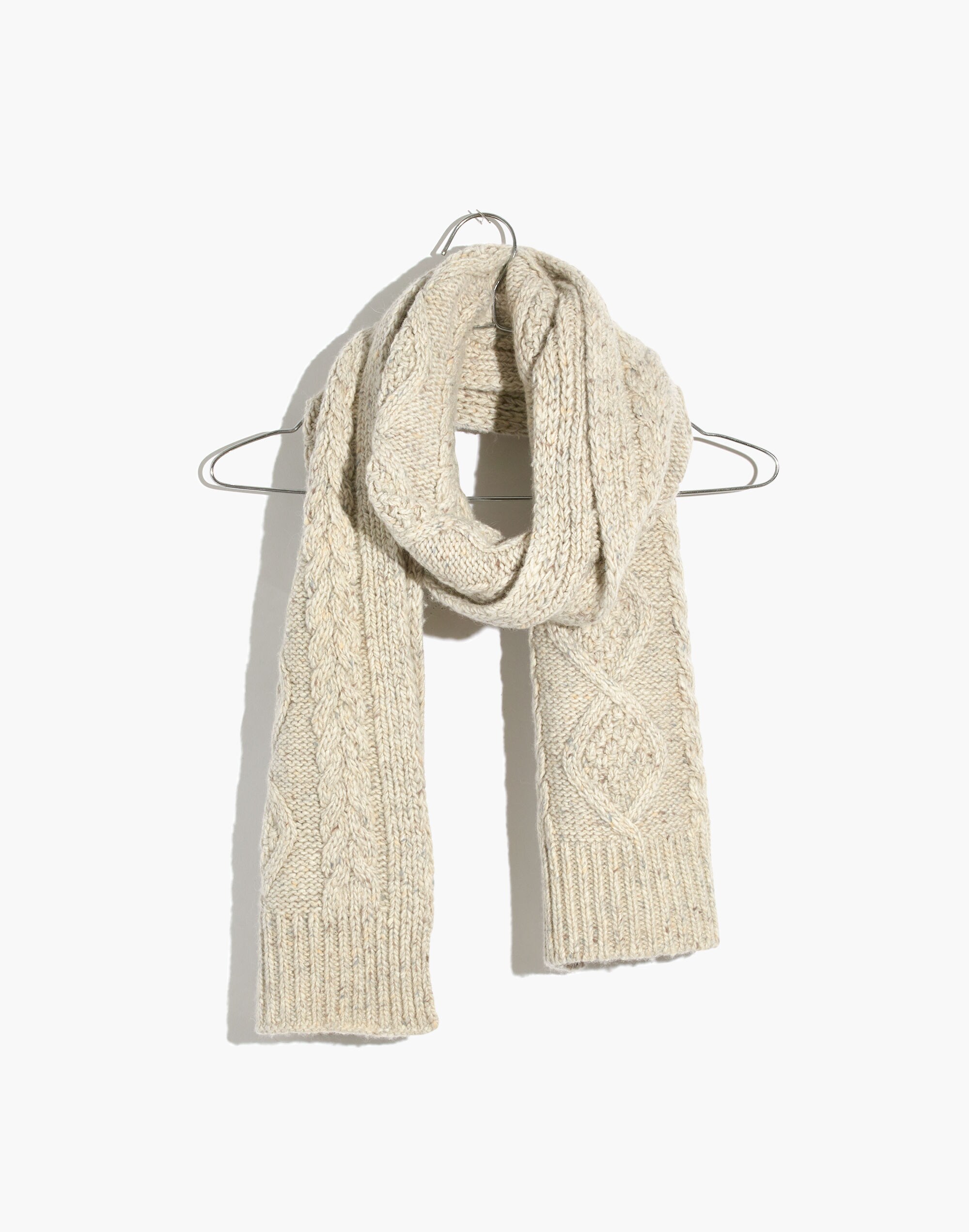 Donegal Cableknit Scarf