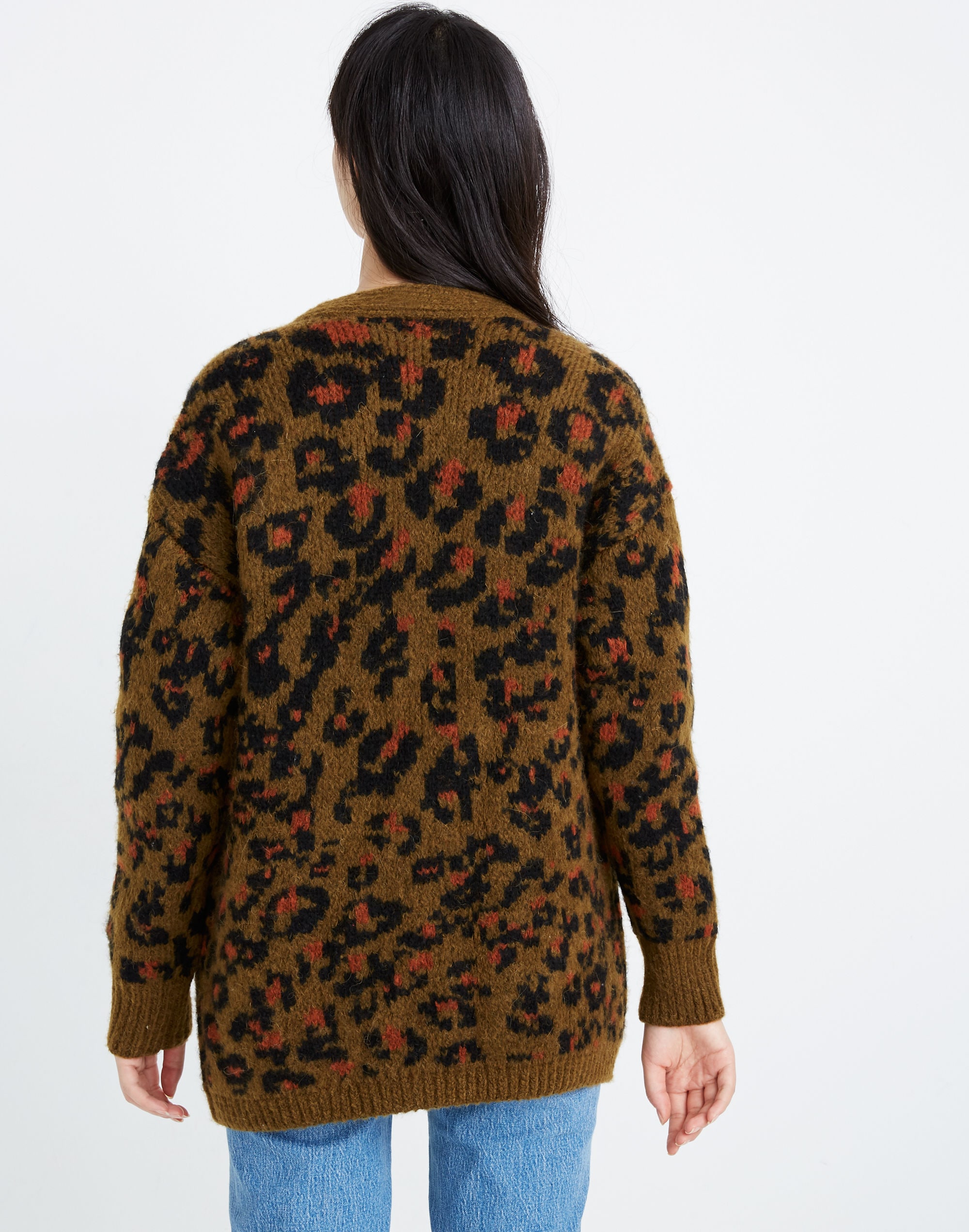 Jungle Cat Cardigan Sweater