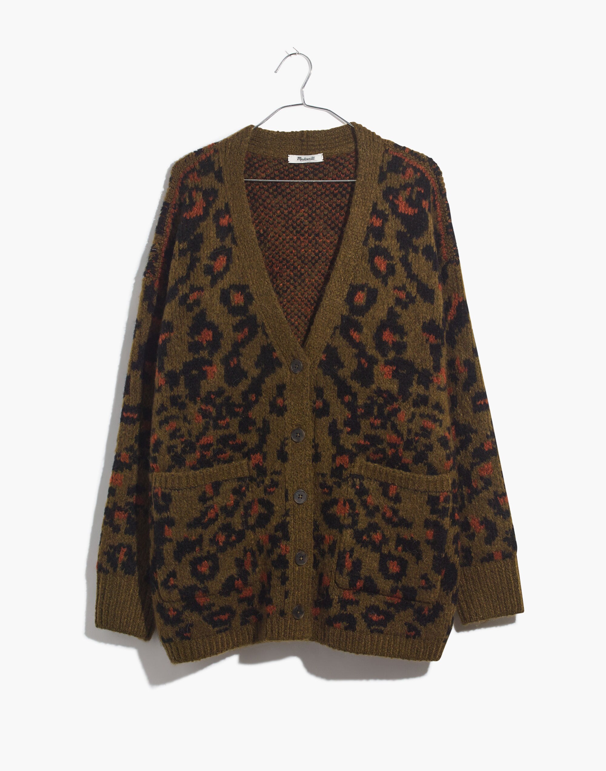 Jungle Cat Cardigan Sweater