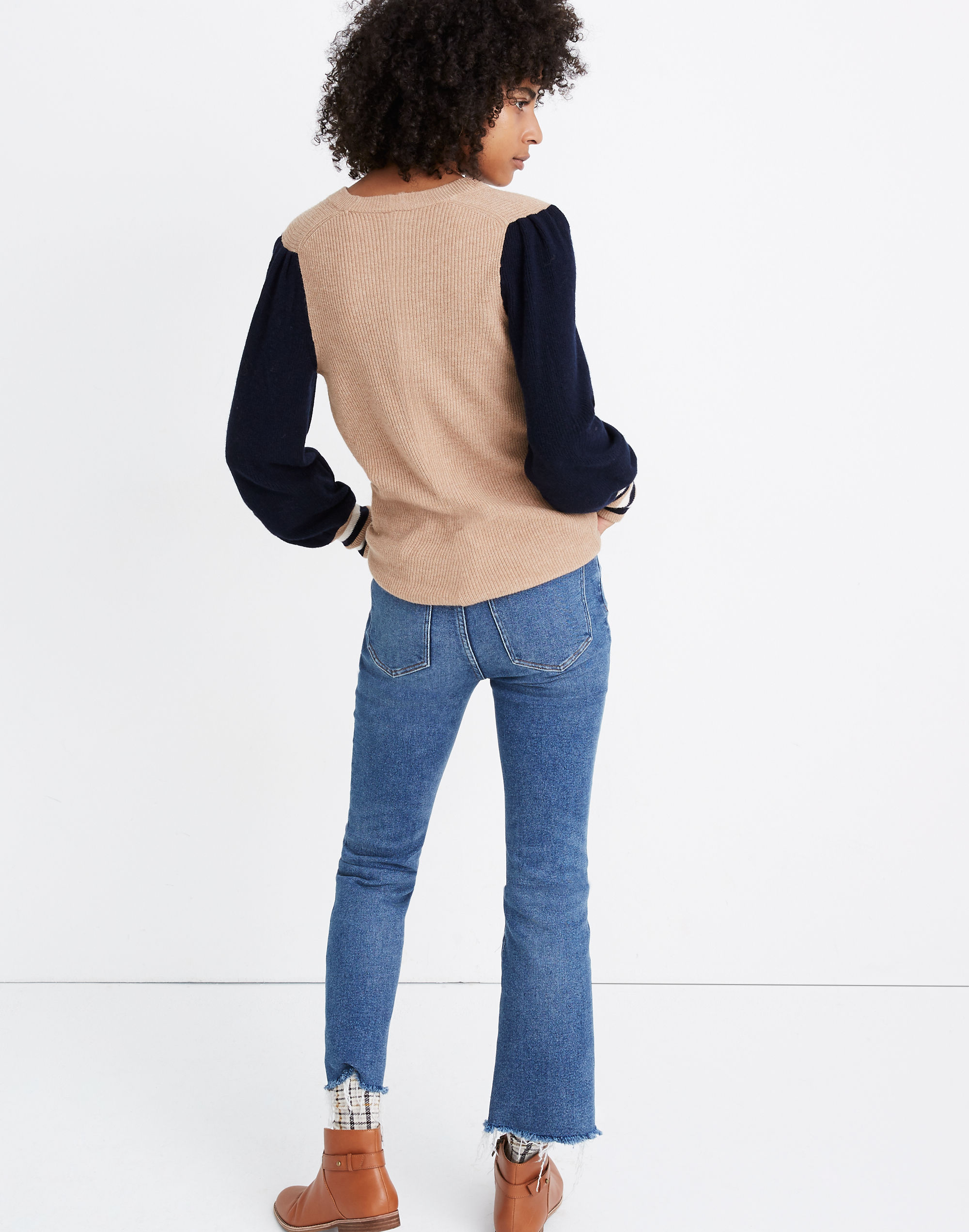 Colorblock Baybrook Pullover Sweater