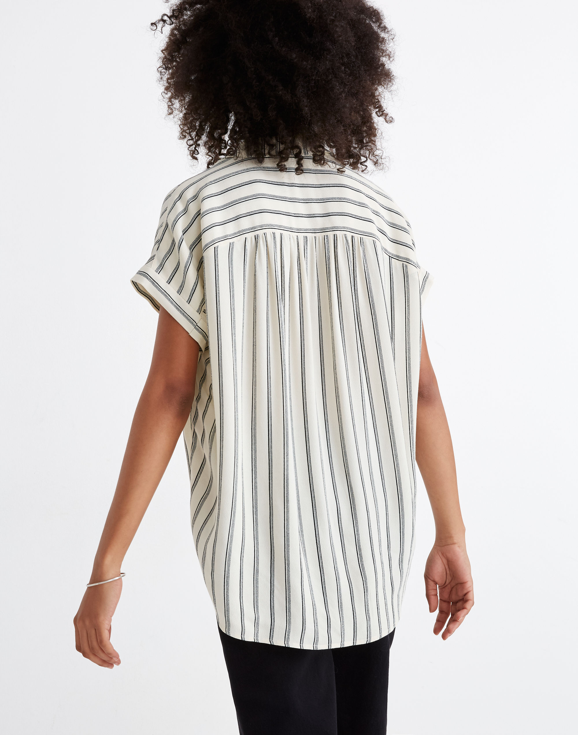 Central Drapey Shirt in Stripe