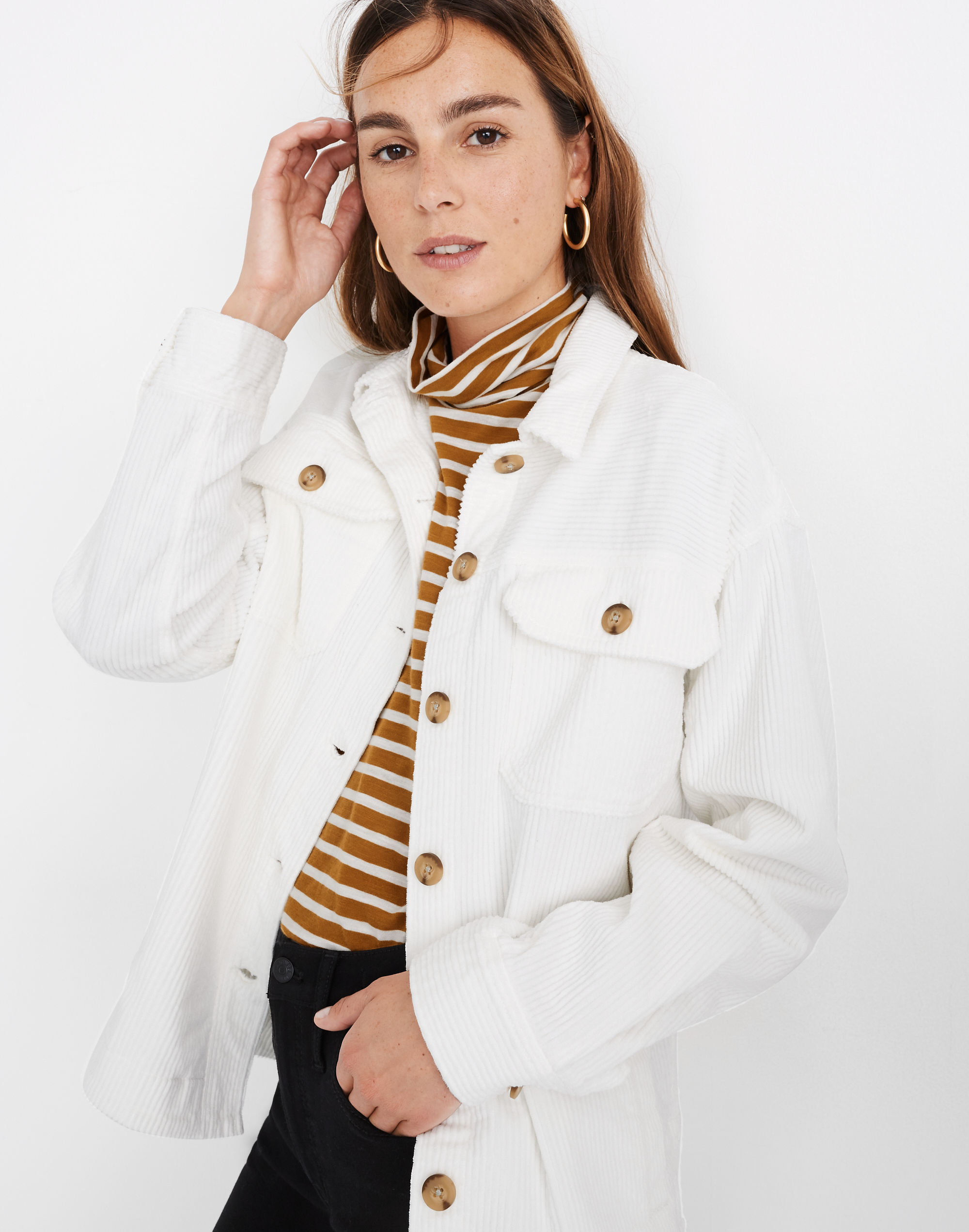 Corduroy Shirt-Jacket