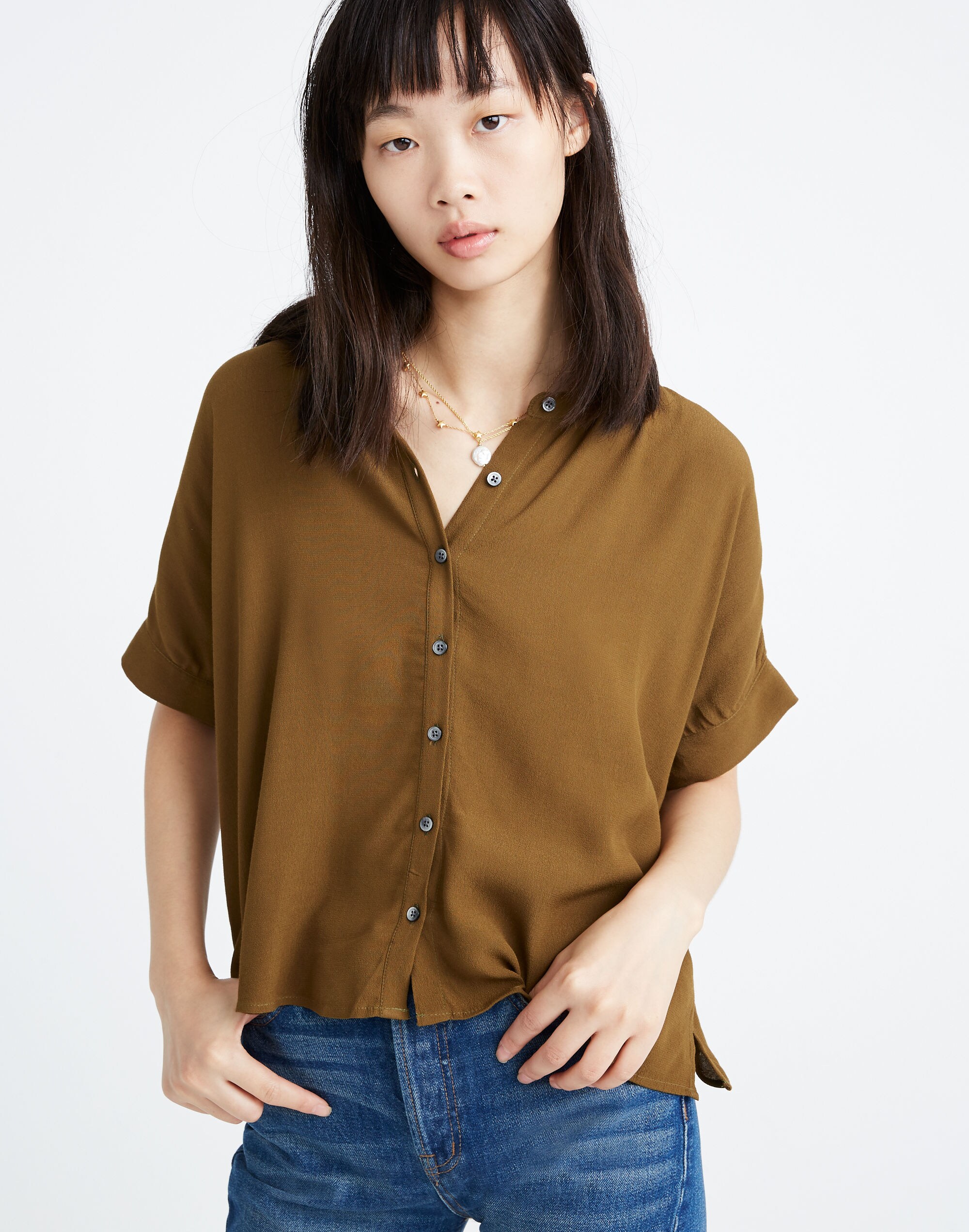 Getaway Oversized Button-Down Shirt