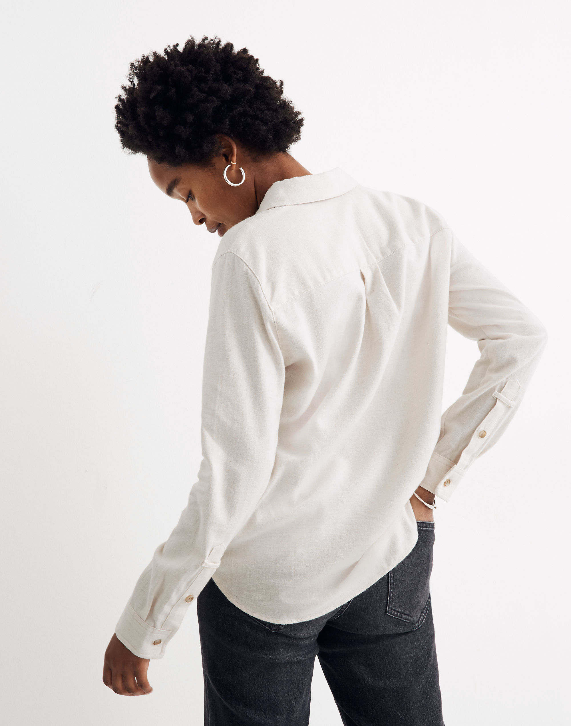 Flannel Classic Ex-Boyfriend Popover Shirt