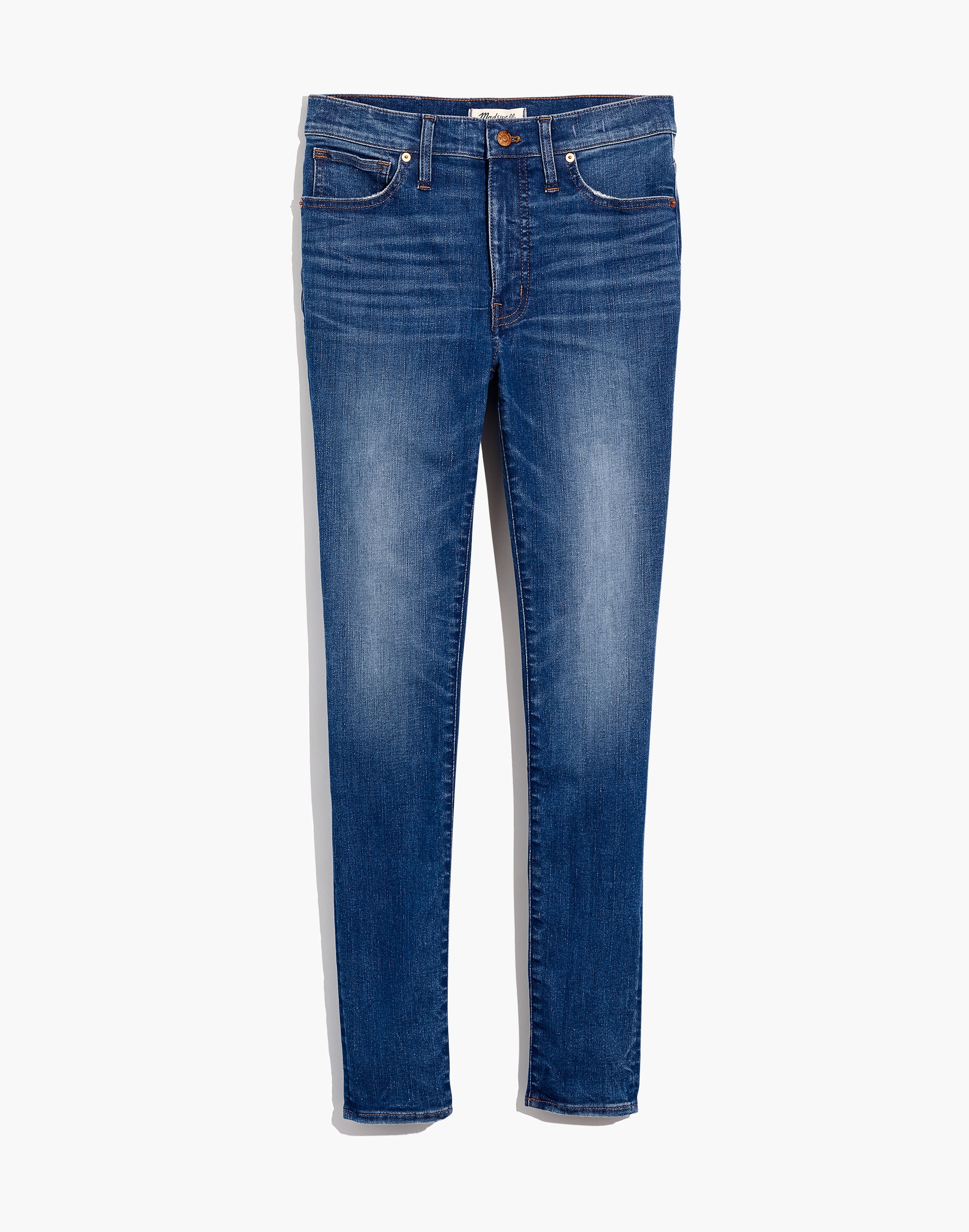9" Mid-Rise Skinny Jeans in Pendale Wash