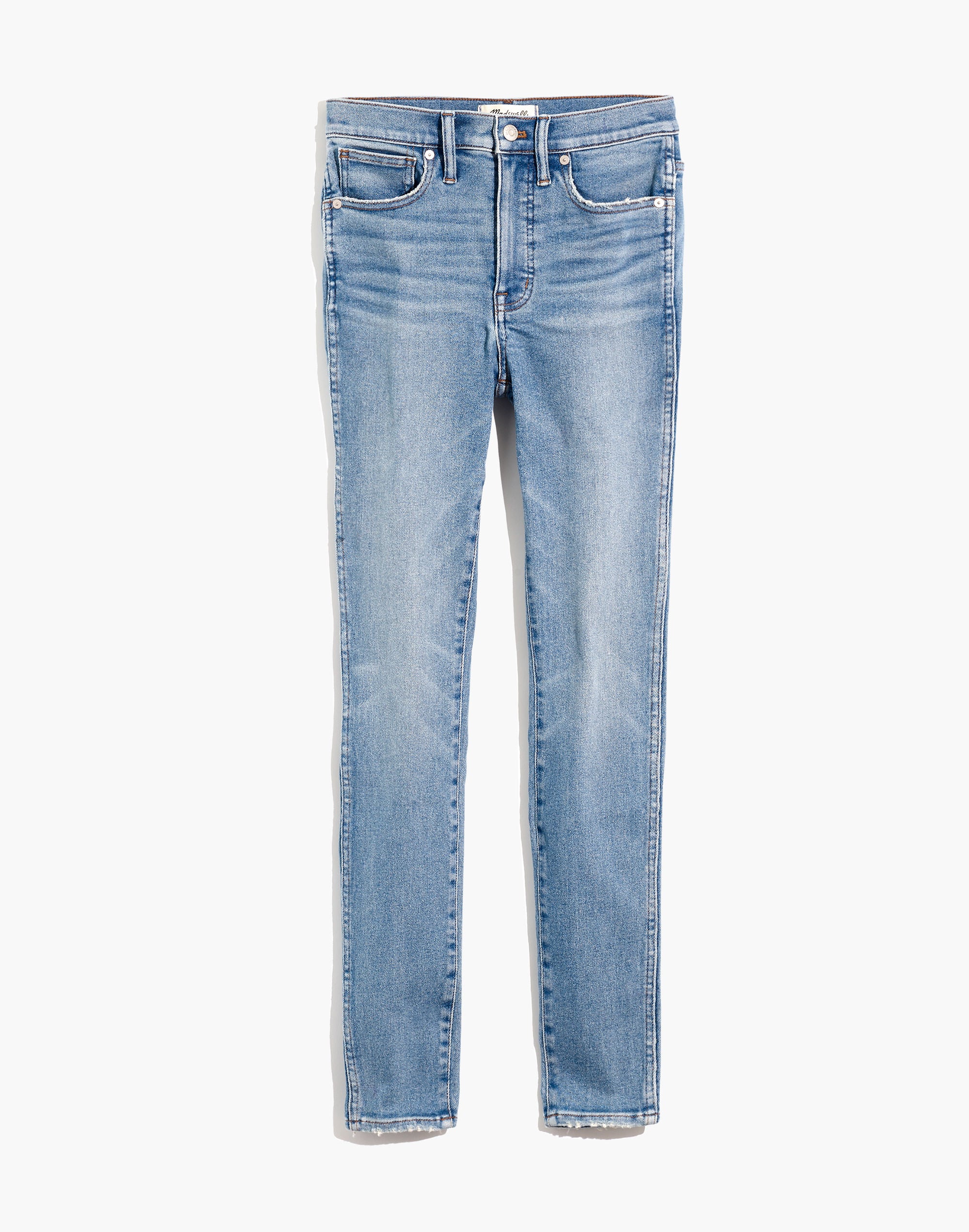 10" High-Rise Skinny Jeans in Hamden Wash